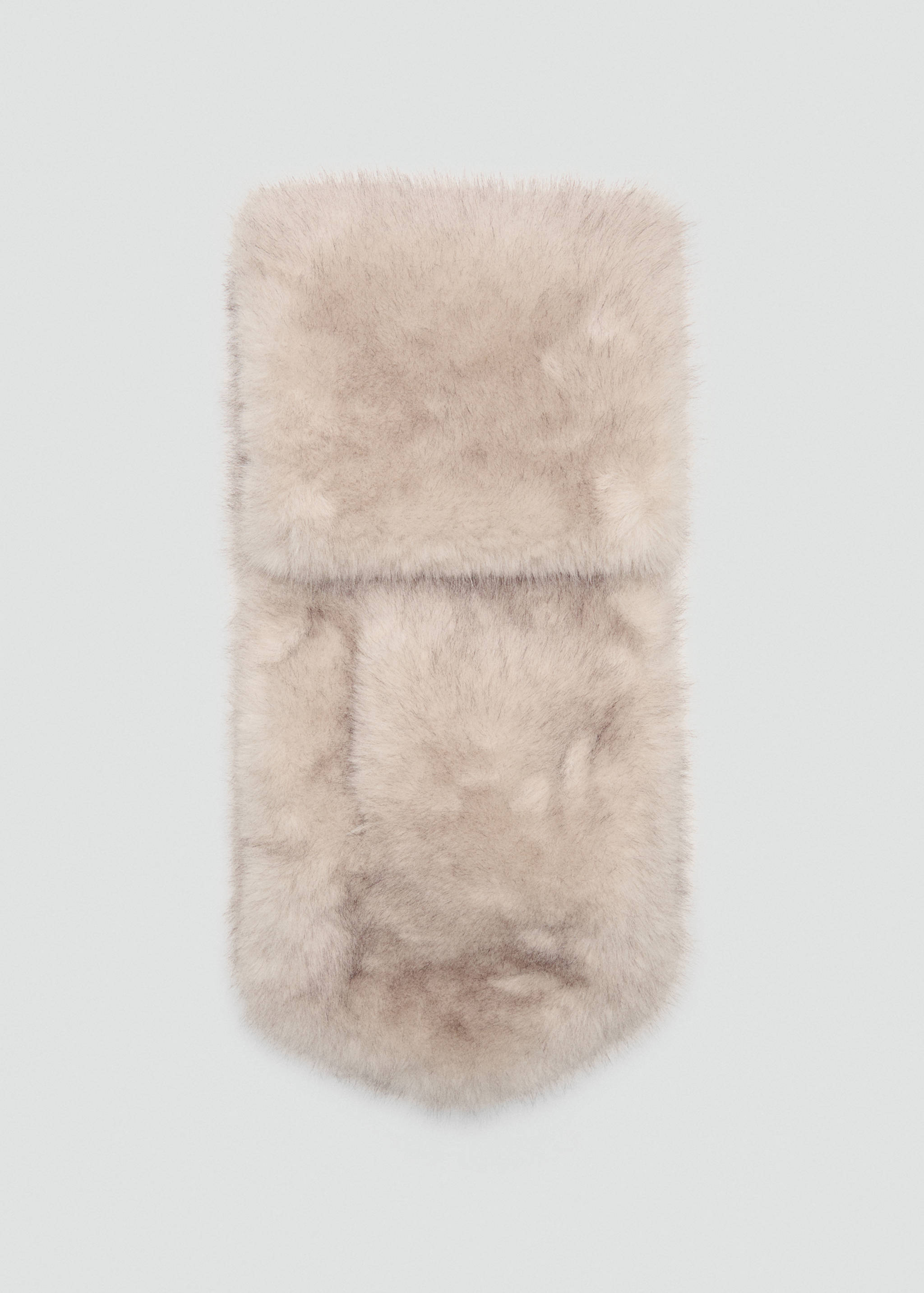 Faux-fur scarf - Article without model