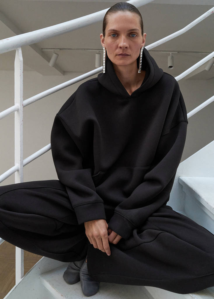 Oversized hoodie — Brown