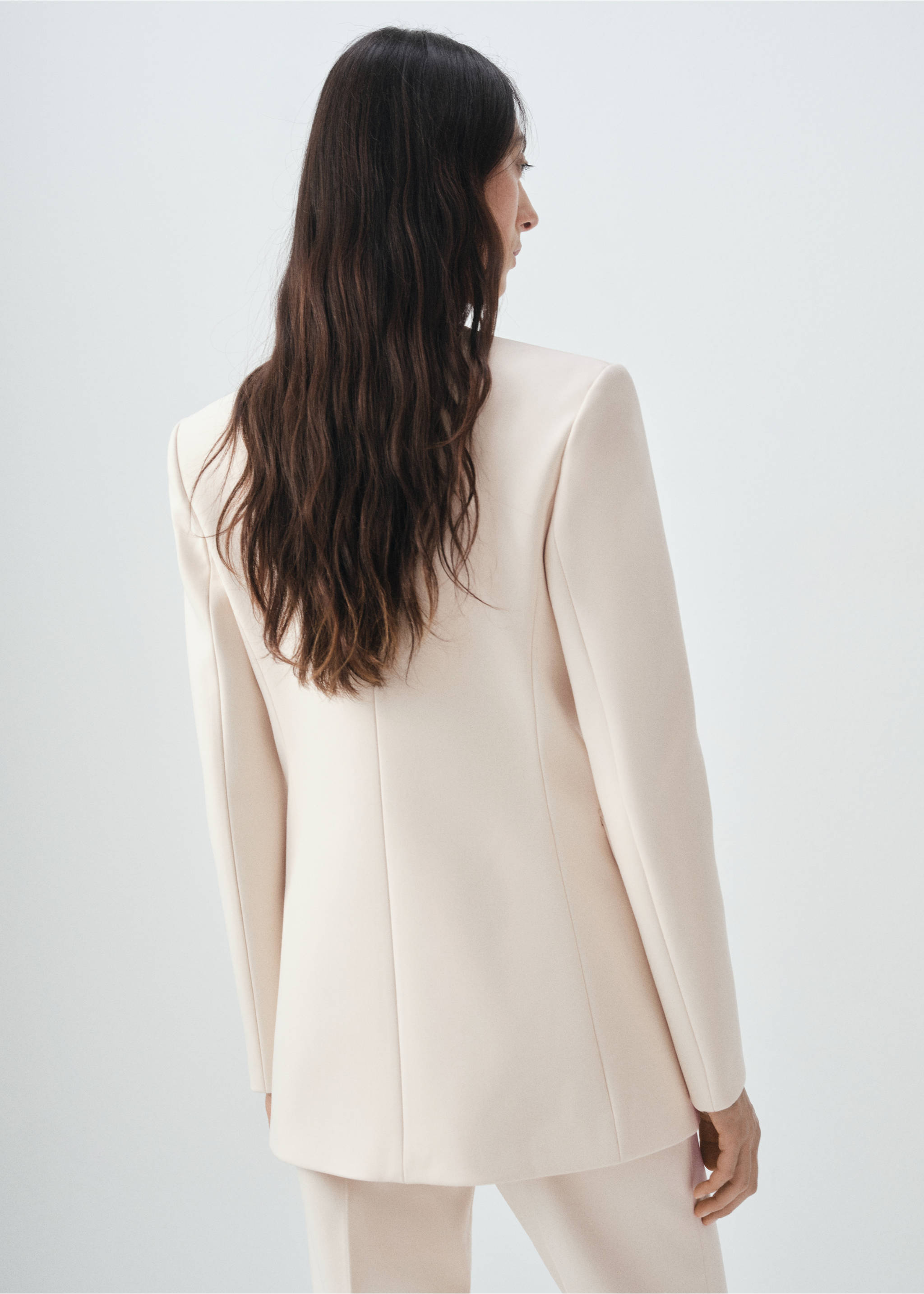 테일러드 수트 재킷 - 상품 반전:, 에크루. Ref: 17056360-00.