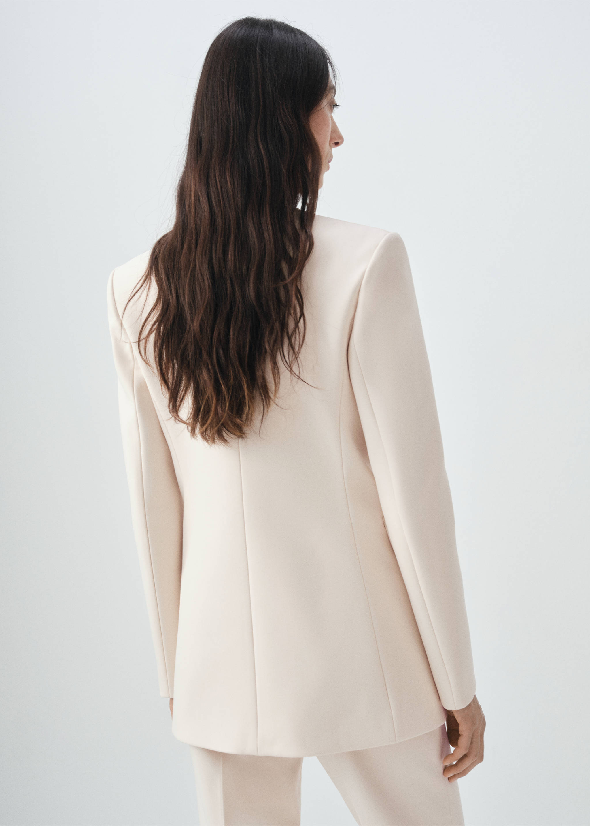 Blazer de fato justo - Verso do artigo