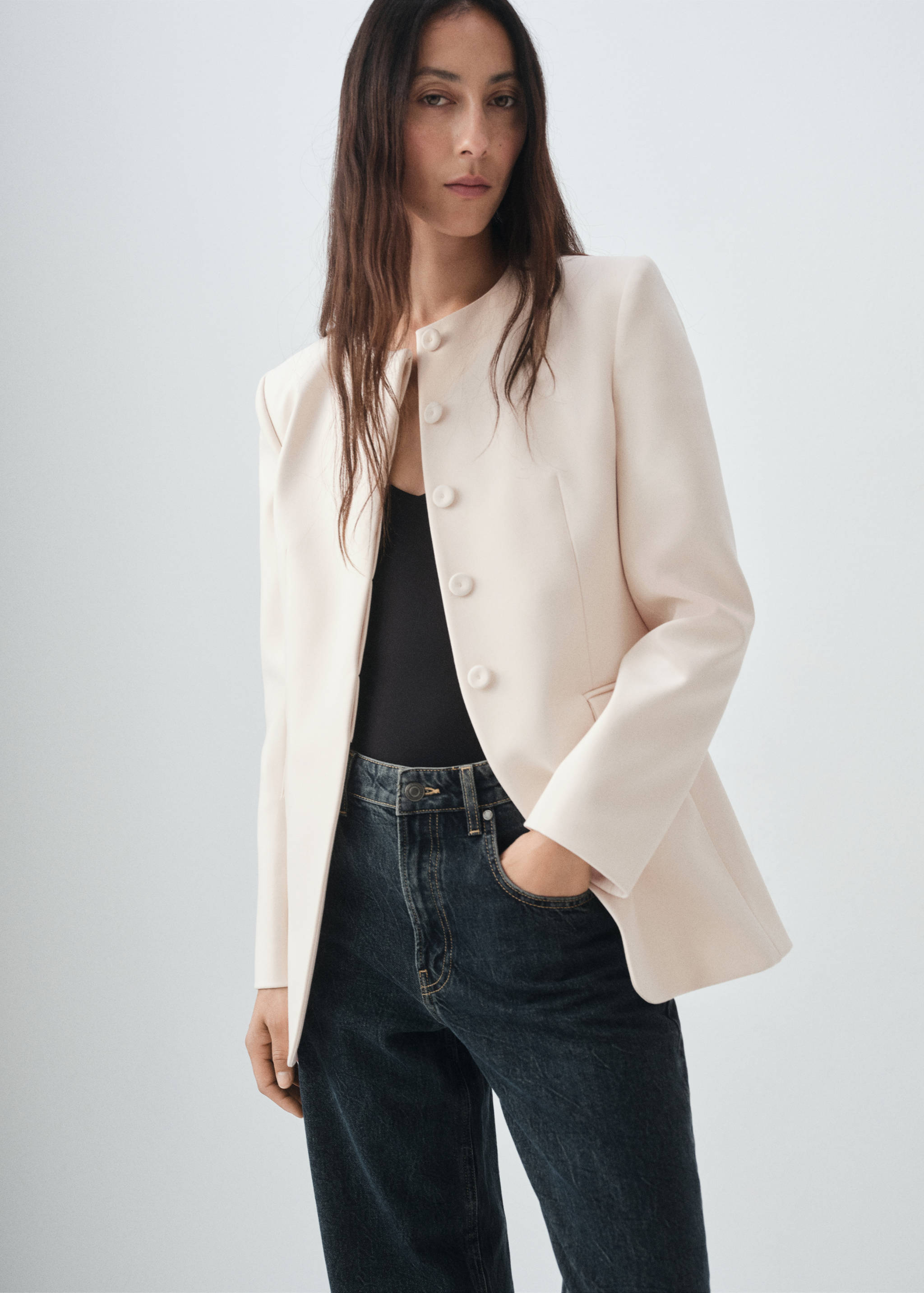 Blazer de fato justo - Pormenor do artigo 1