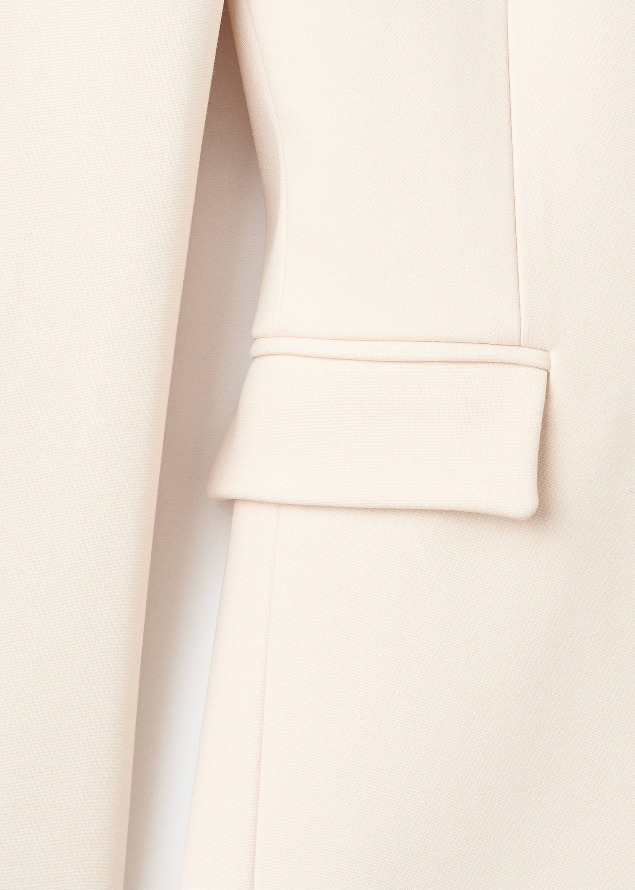 테일러드 수트 재킷 - 상품 내역: 8, 에크루. Ref: 17056360-00.