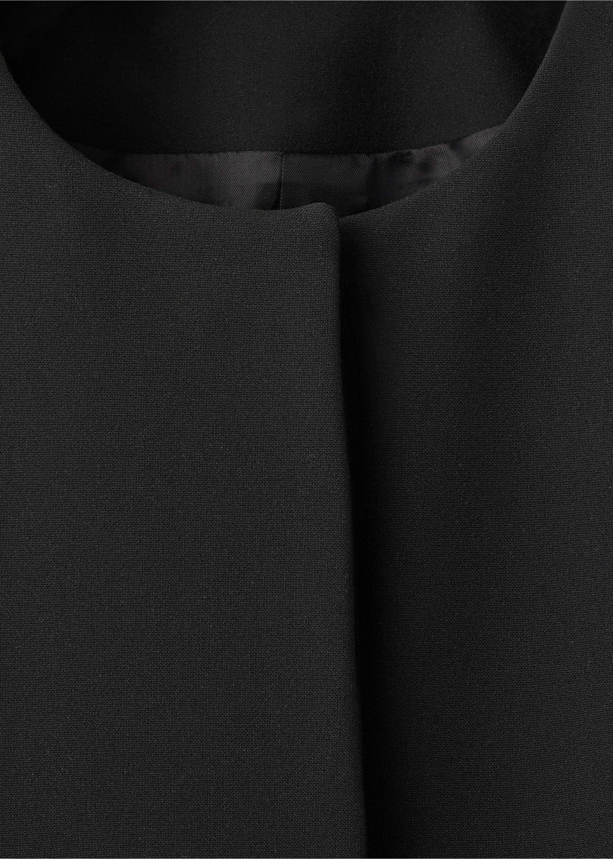 Chaqueta traje entallada - Detalle del artículo 0, Negro. Ref: 17056360-00.