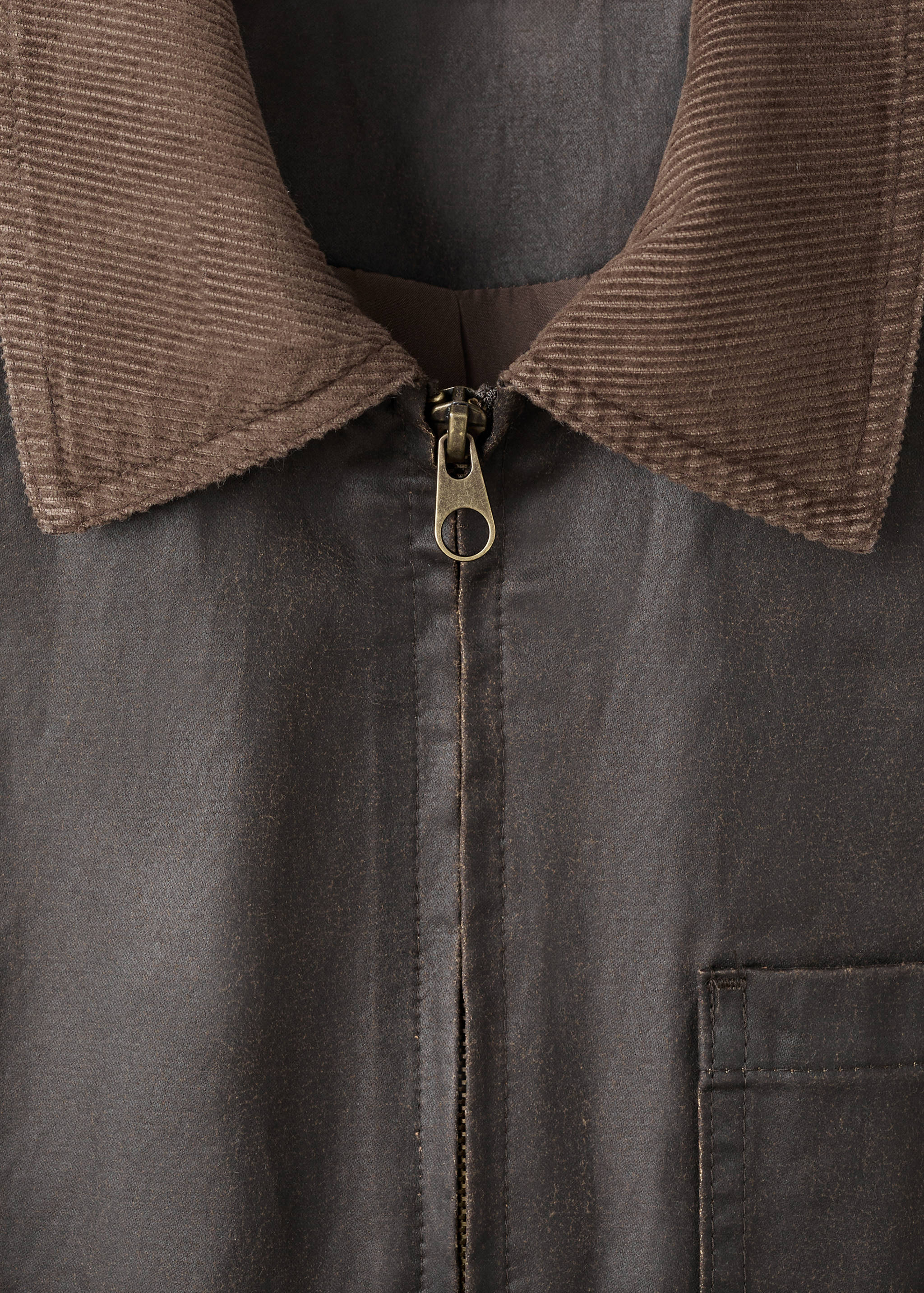 Leather-effect biker jacket - Details of the article 8
