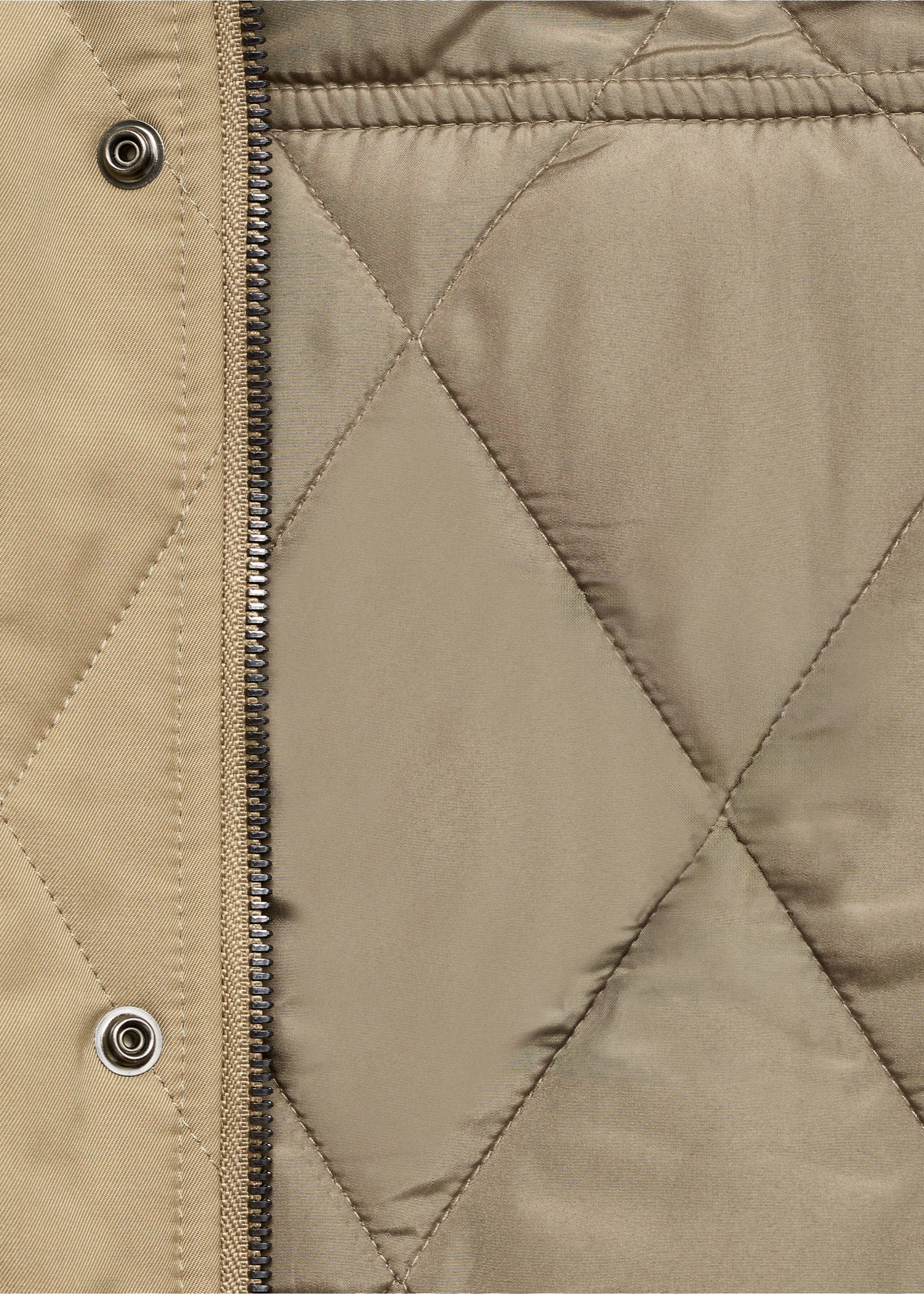 Veste matelassée hydrofuge - Détail de l'article 0, Beige. Ref: 17056721-00.