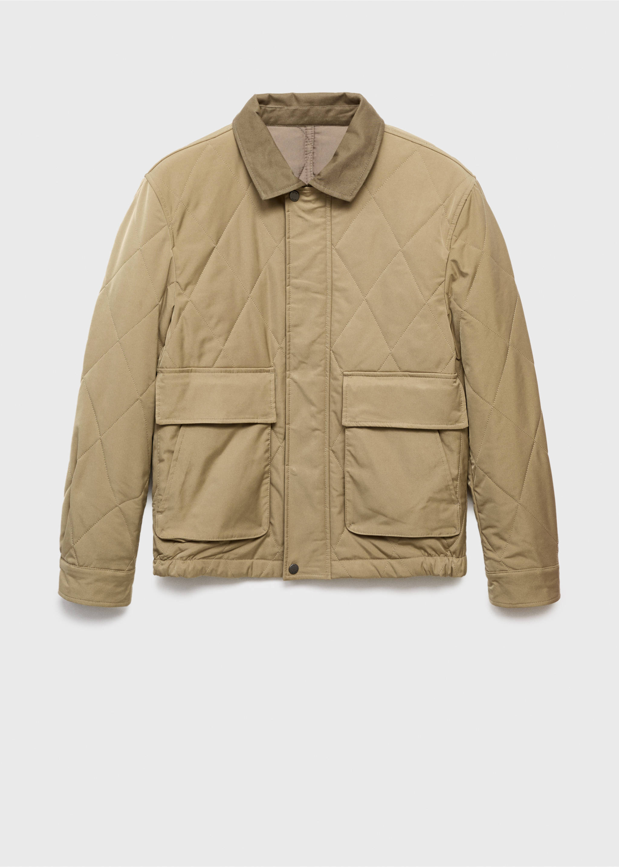 Veste matelassée hydrofuge - Article sans modèle, Beige. Ref: 17056721-00.