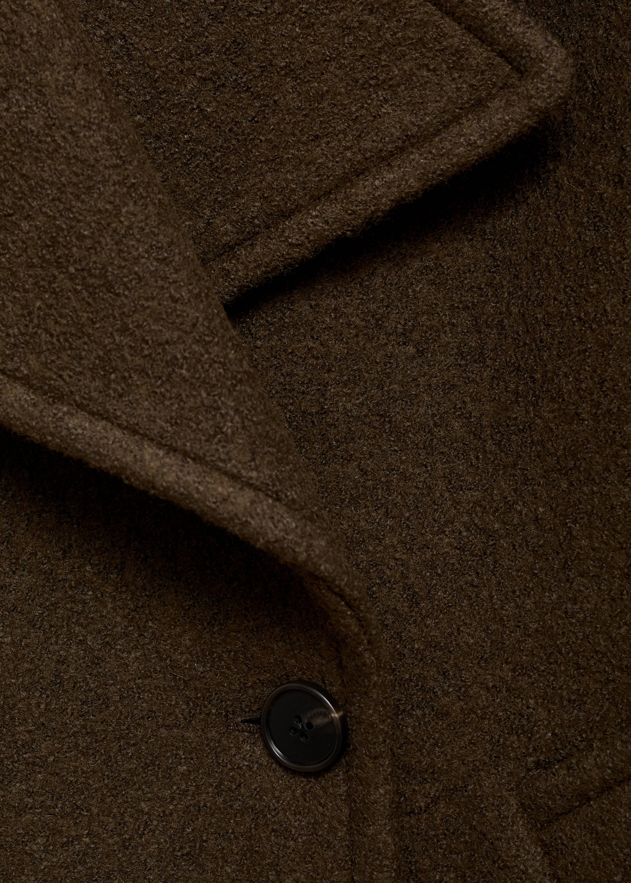 Manteau laine oversize à revers - Détail de l'article 8
