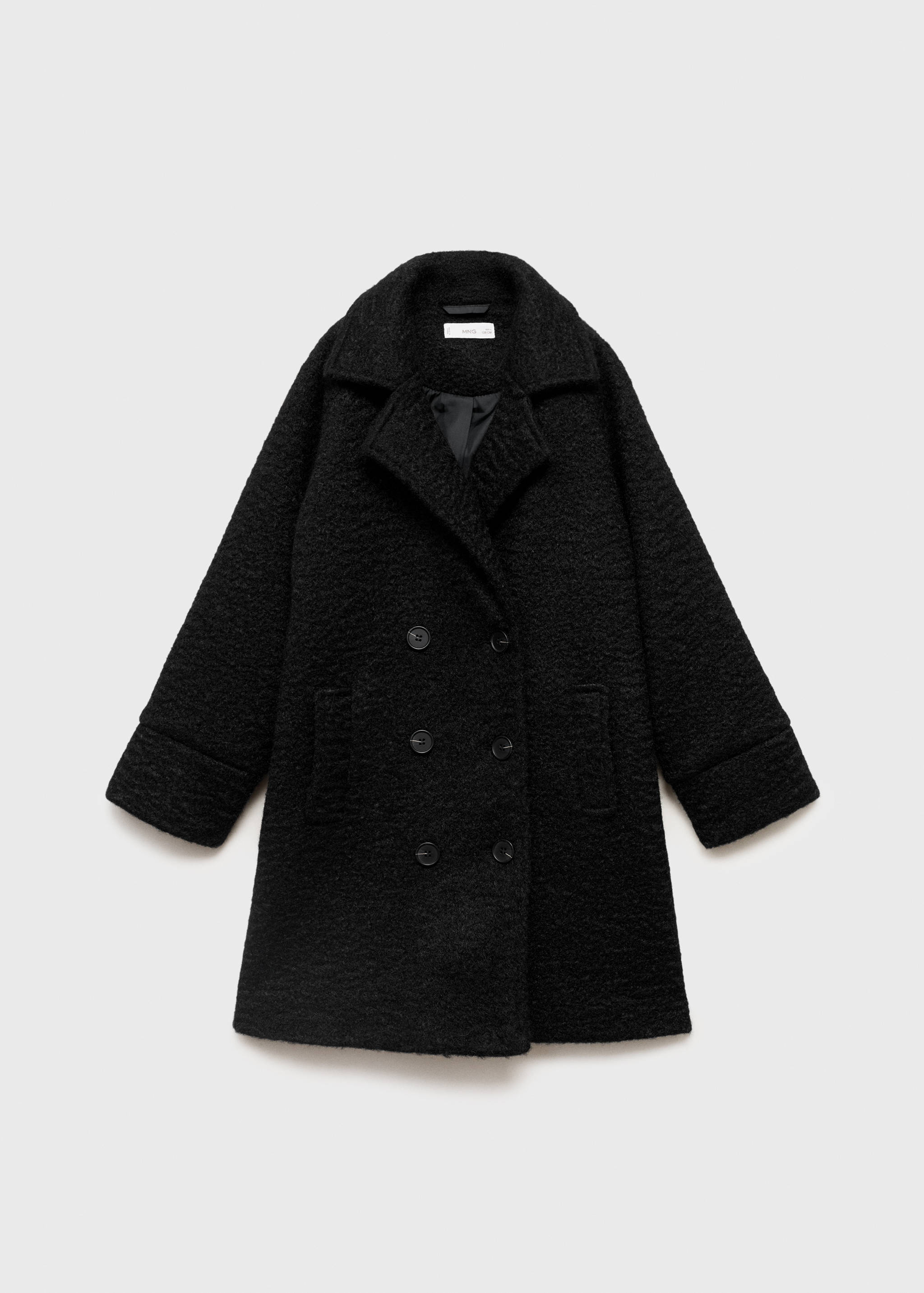 Manteau long drap de laine - Article sans modèle