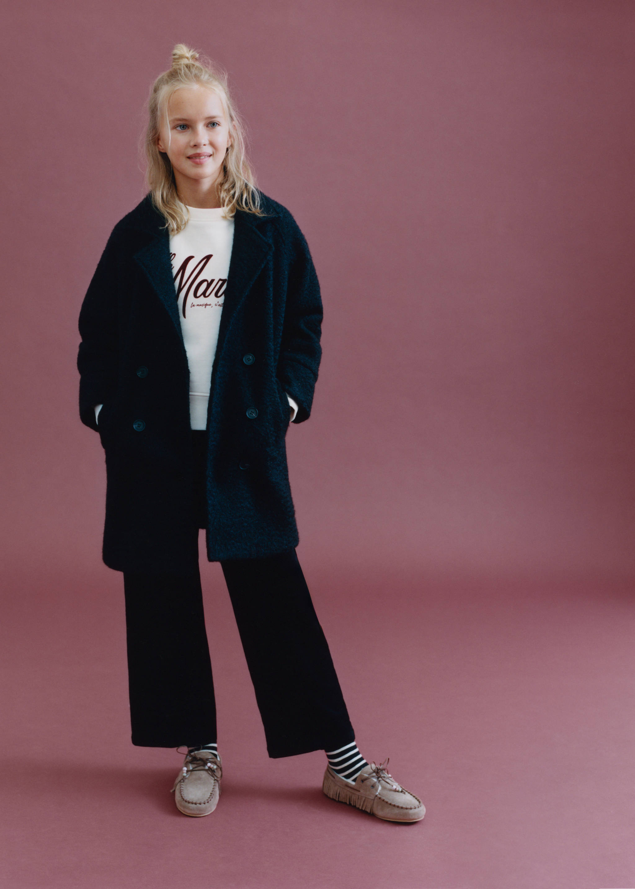 Manteau long drap de laine - Détail de l'article 5