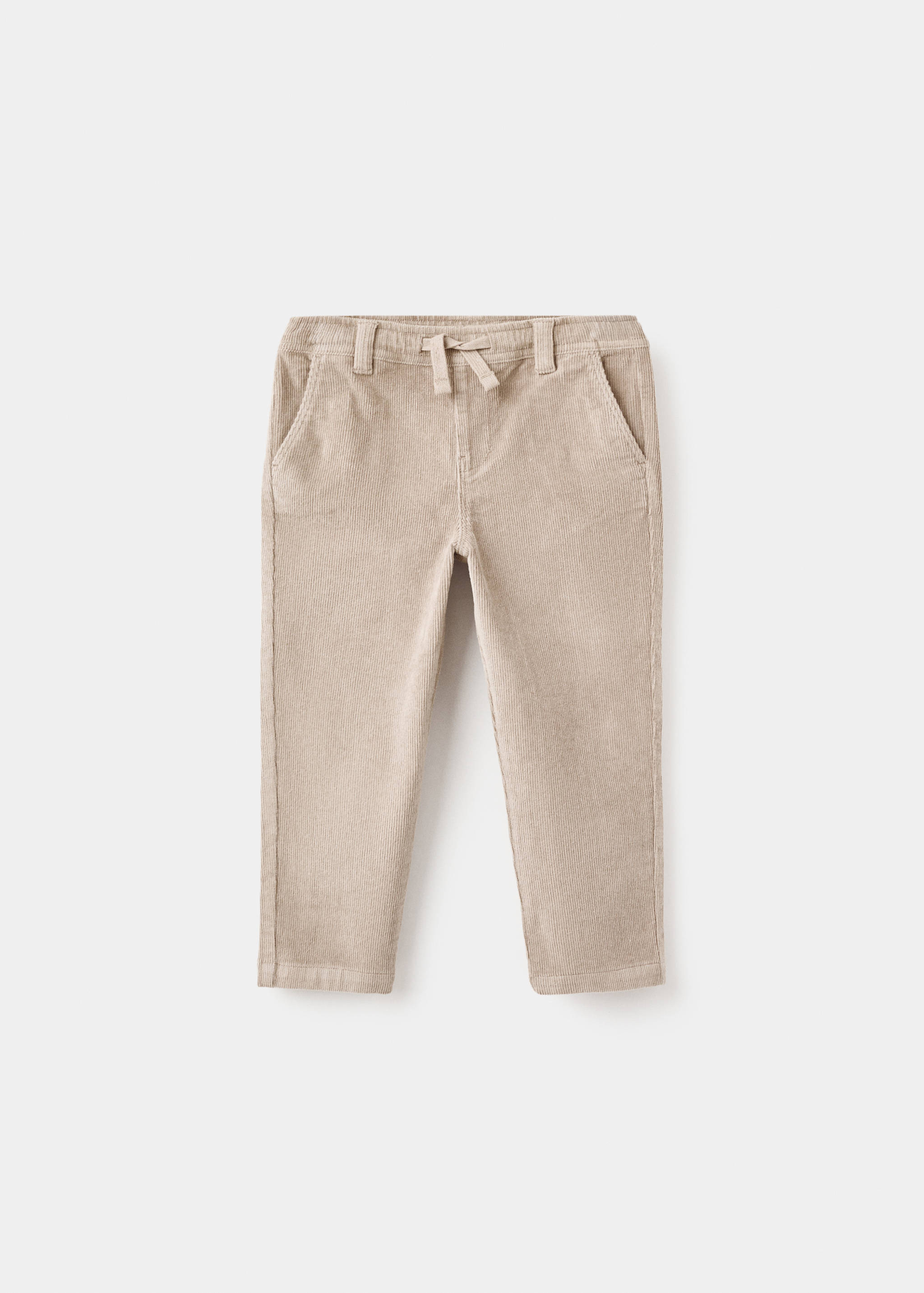 Cotton corduroy trousers - Article without model