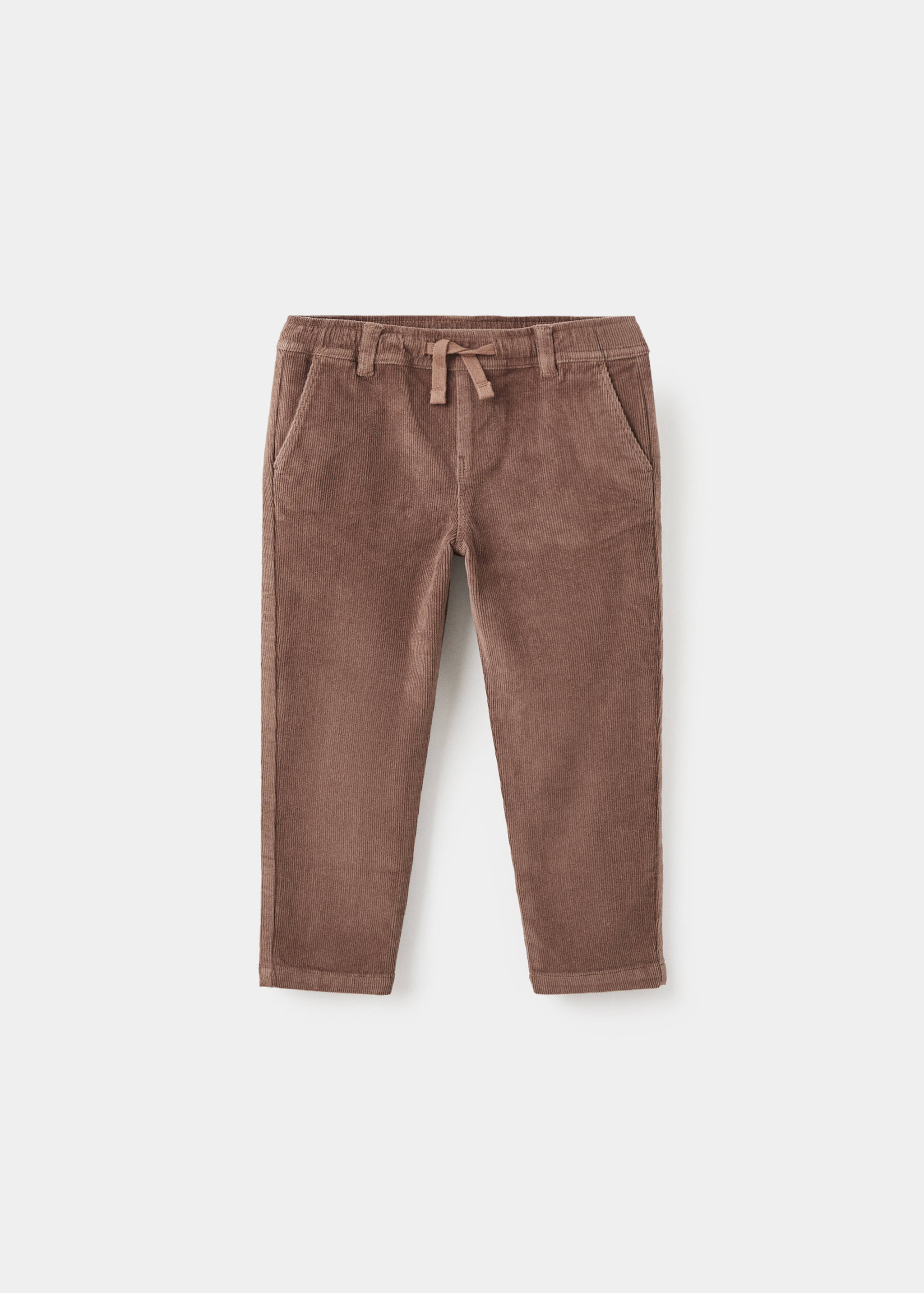 Cotton corduroy trousers - Article without model