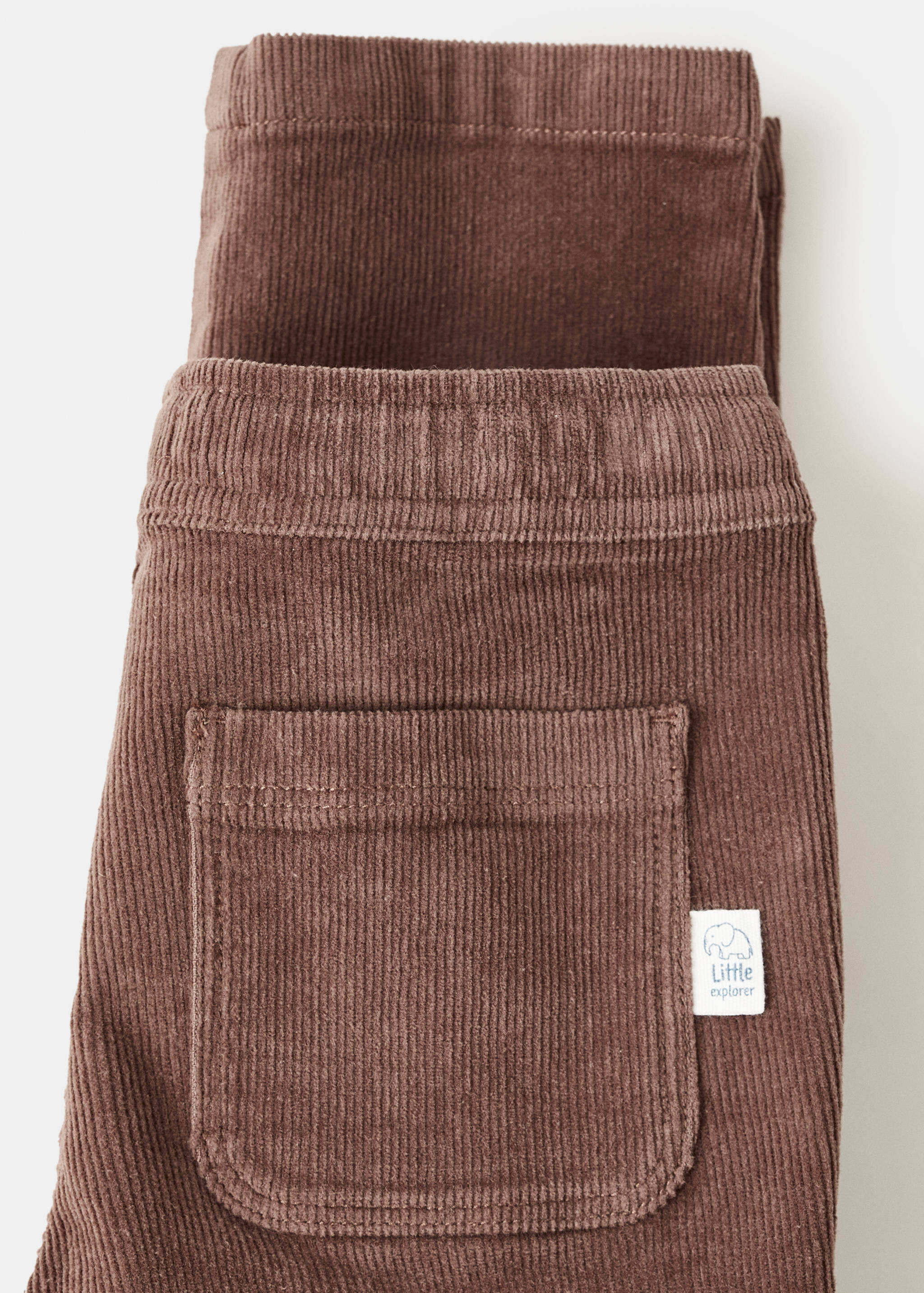 Cotton corduroy trousers - Details of the article 8