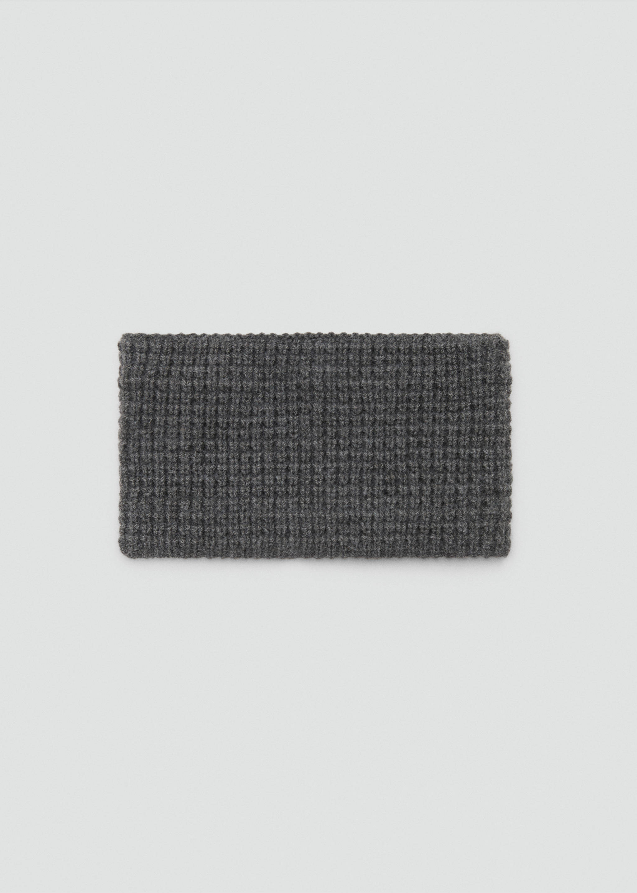 Bufanda punto - Artículo sin modelo, Gris antracita. Ref: 17056735-00.