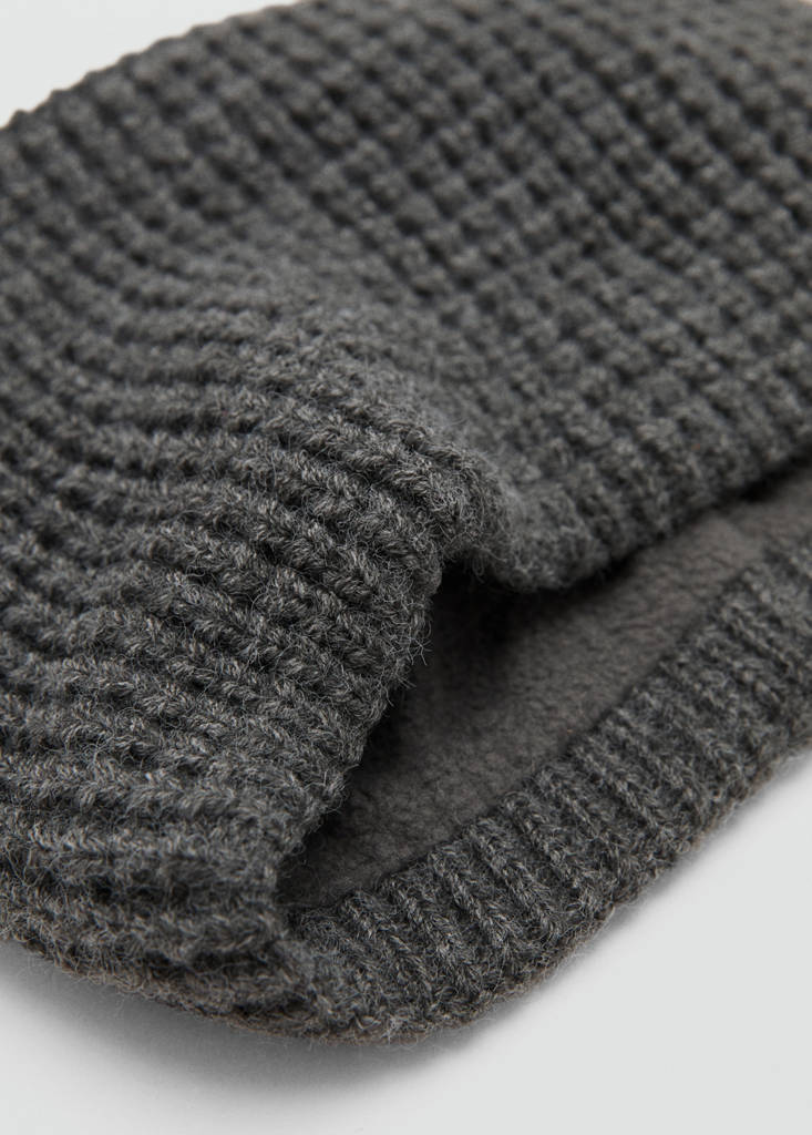 Strickschal — Anthrazit
