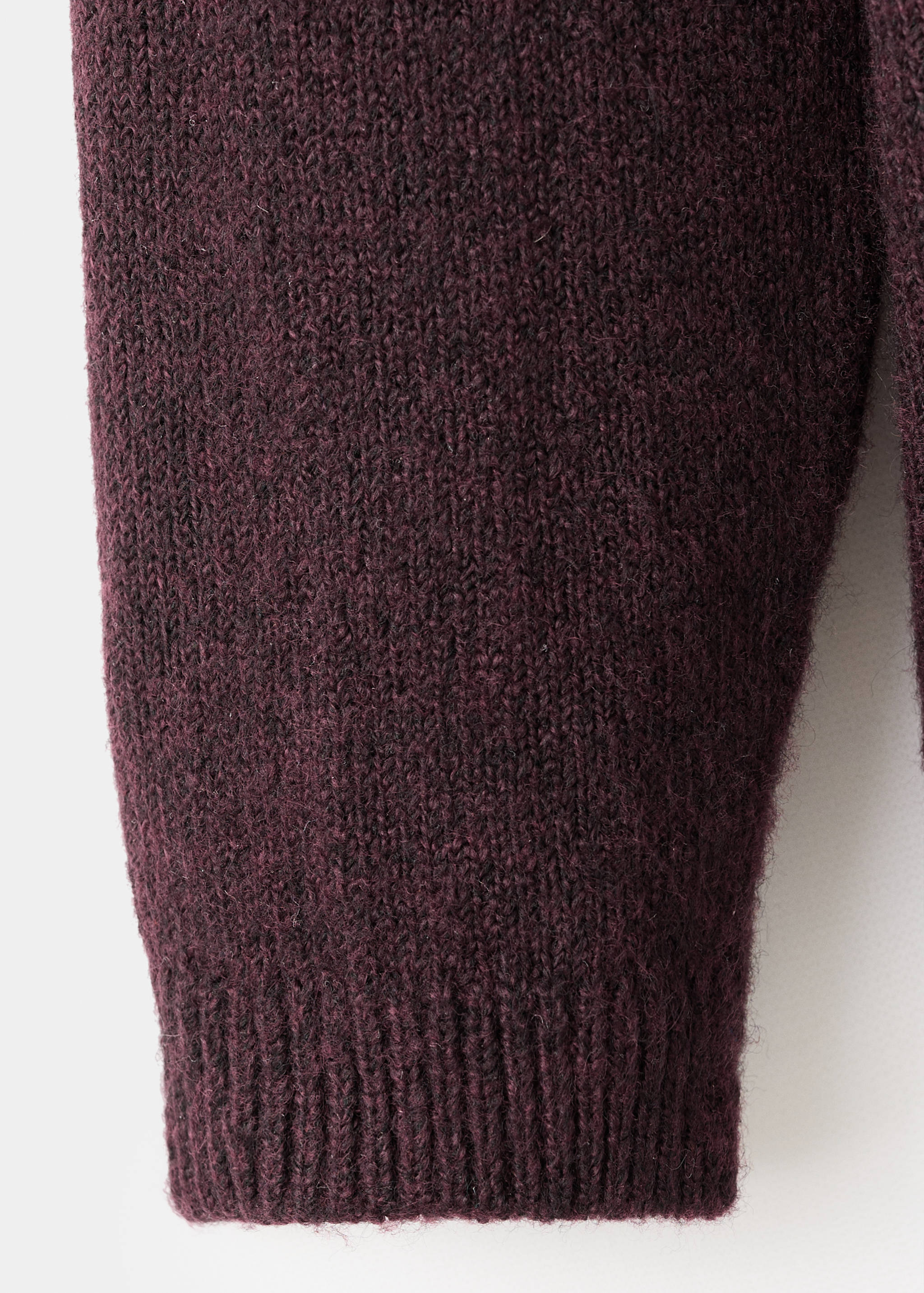 Jacquard sweater with buttons - Details of the article 0