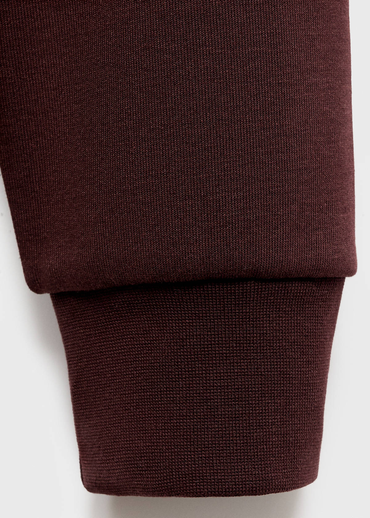 Regular-fit hoodie — Wine