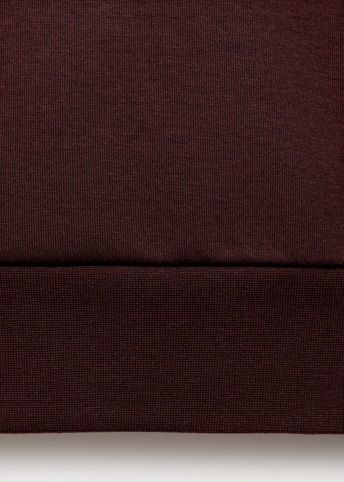 Regular-fit hoodie — Wine