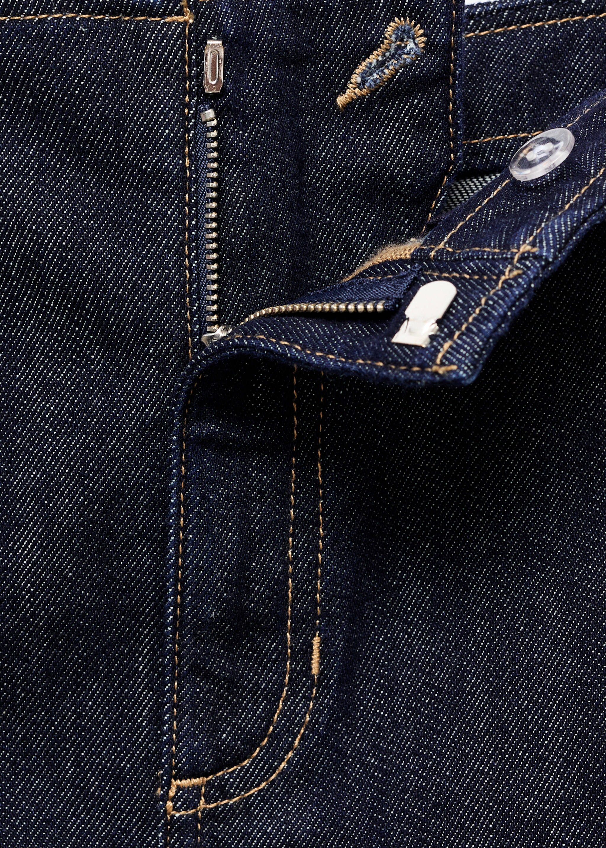 Midi denim skirt - Details of the article 0