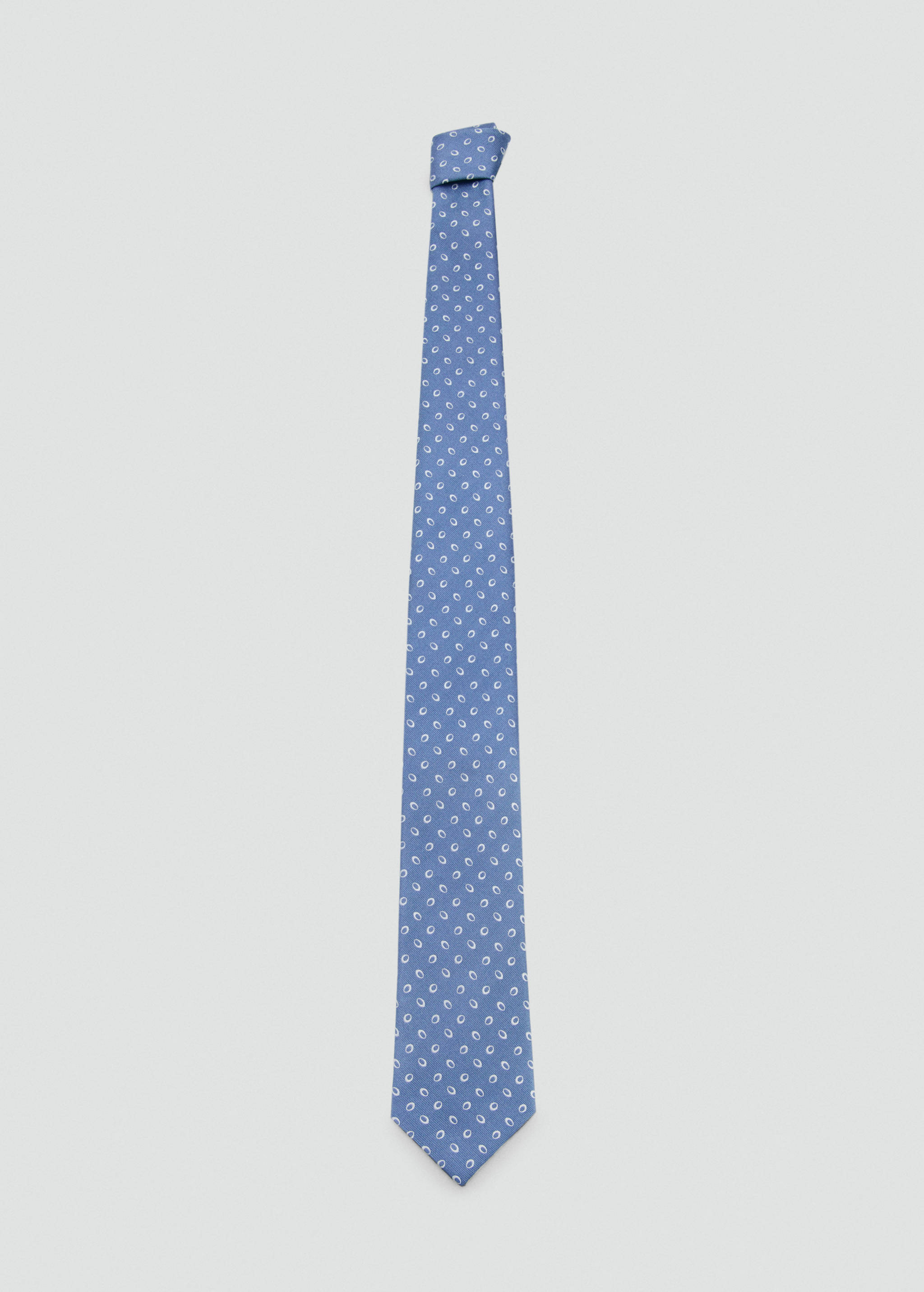 Printed silk tie - Article without model