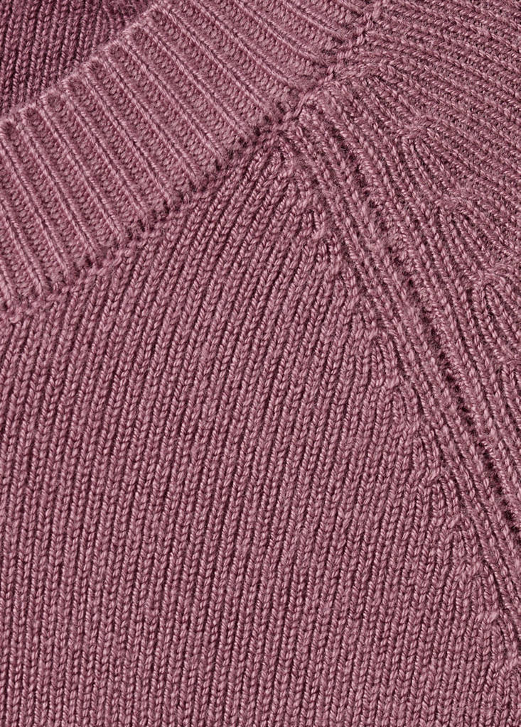 Knitted sweater with cut-out — Light Pink