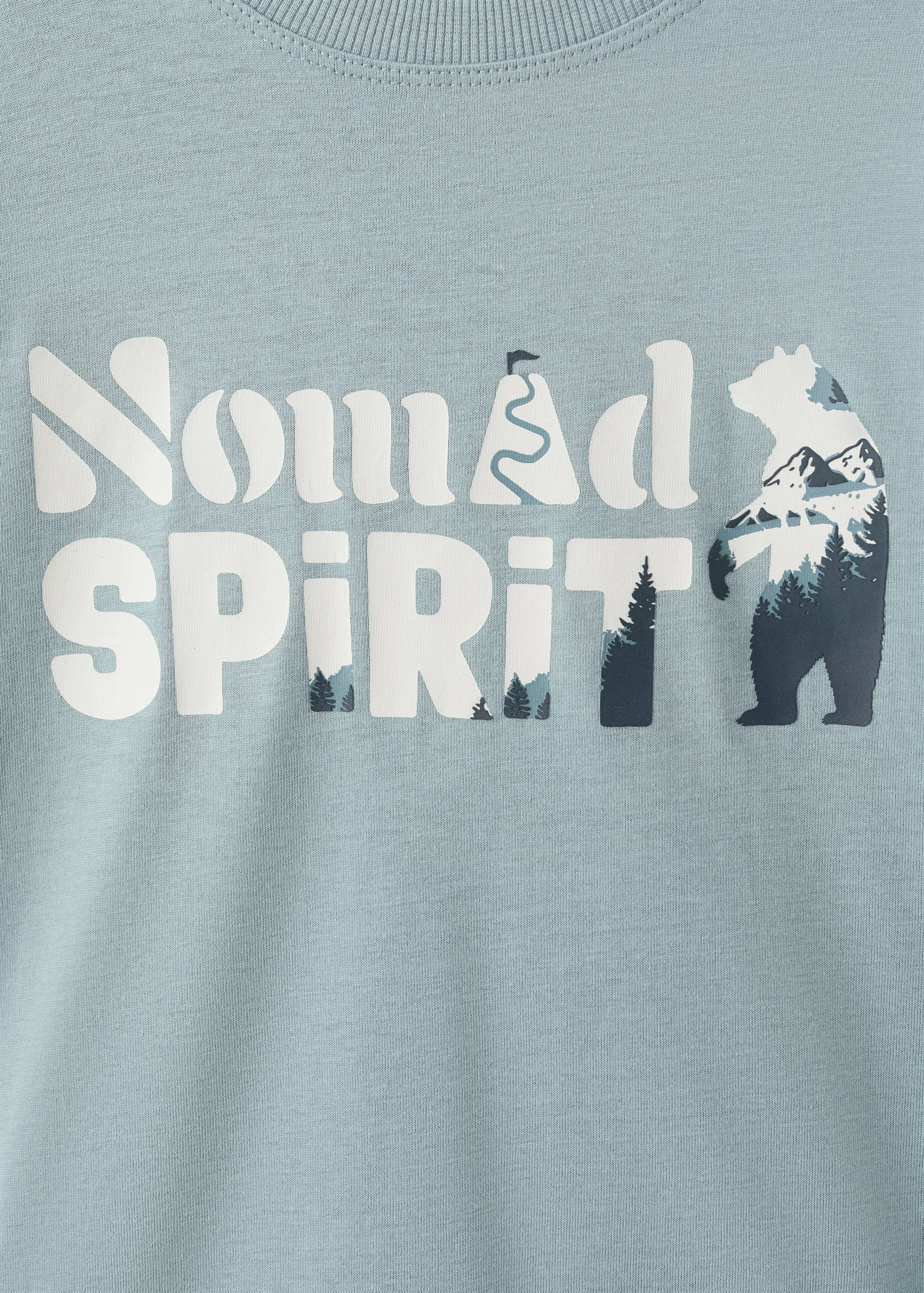 Printed cotton-blend T-shirt - Details of the article 8