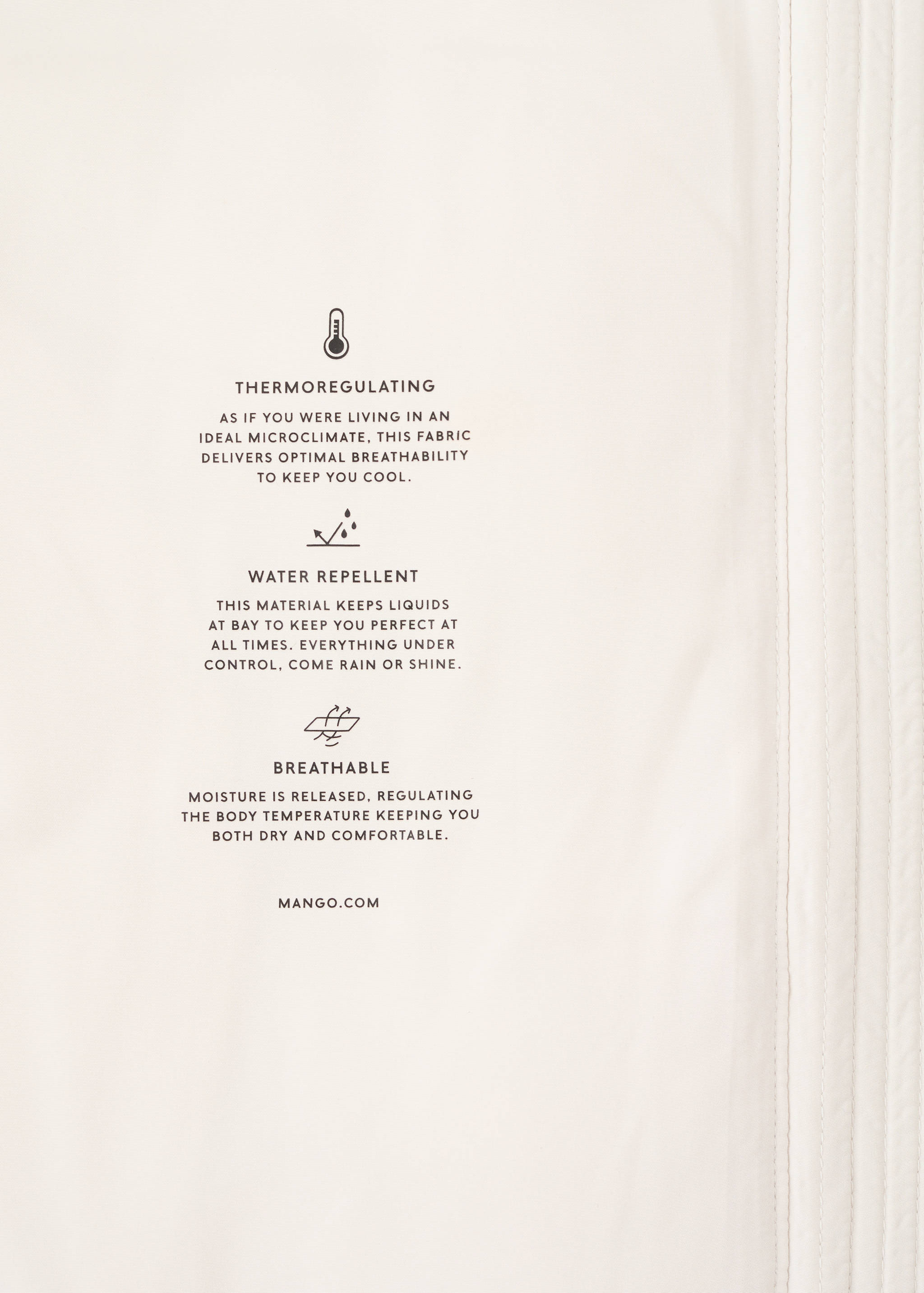 Anorak long matelassé capuche - Détail de l'article 0