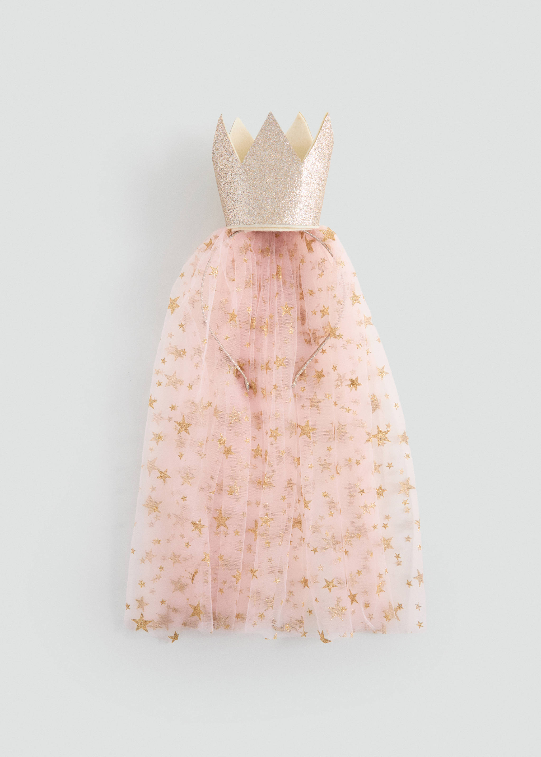 Tulle headband with glitter star - Article without model