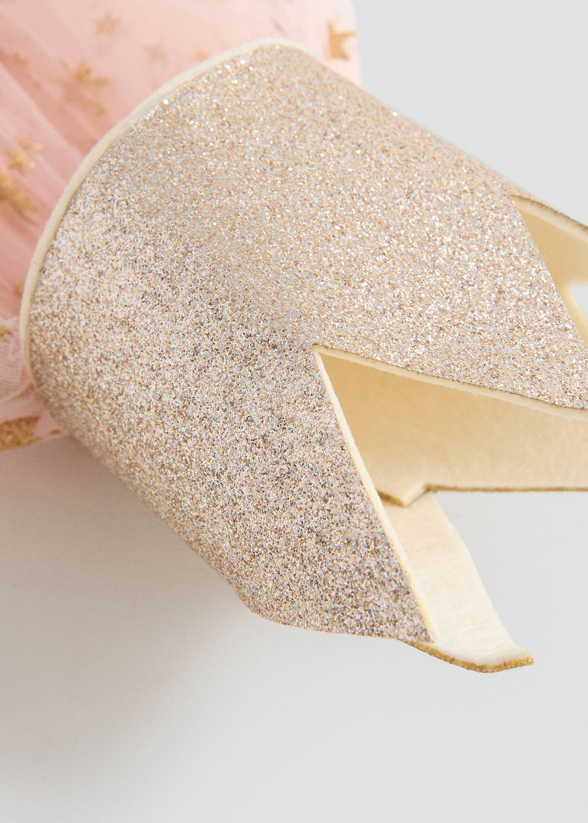 Tulle headband with glitter star - Details of the article 1