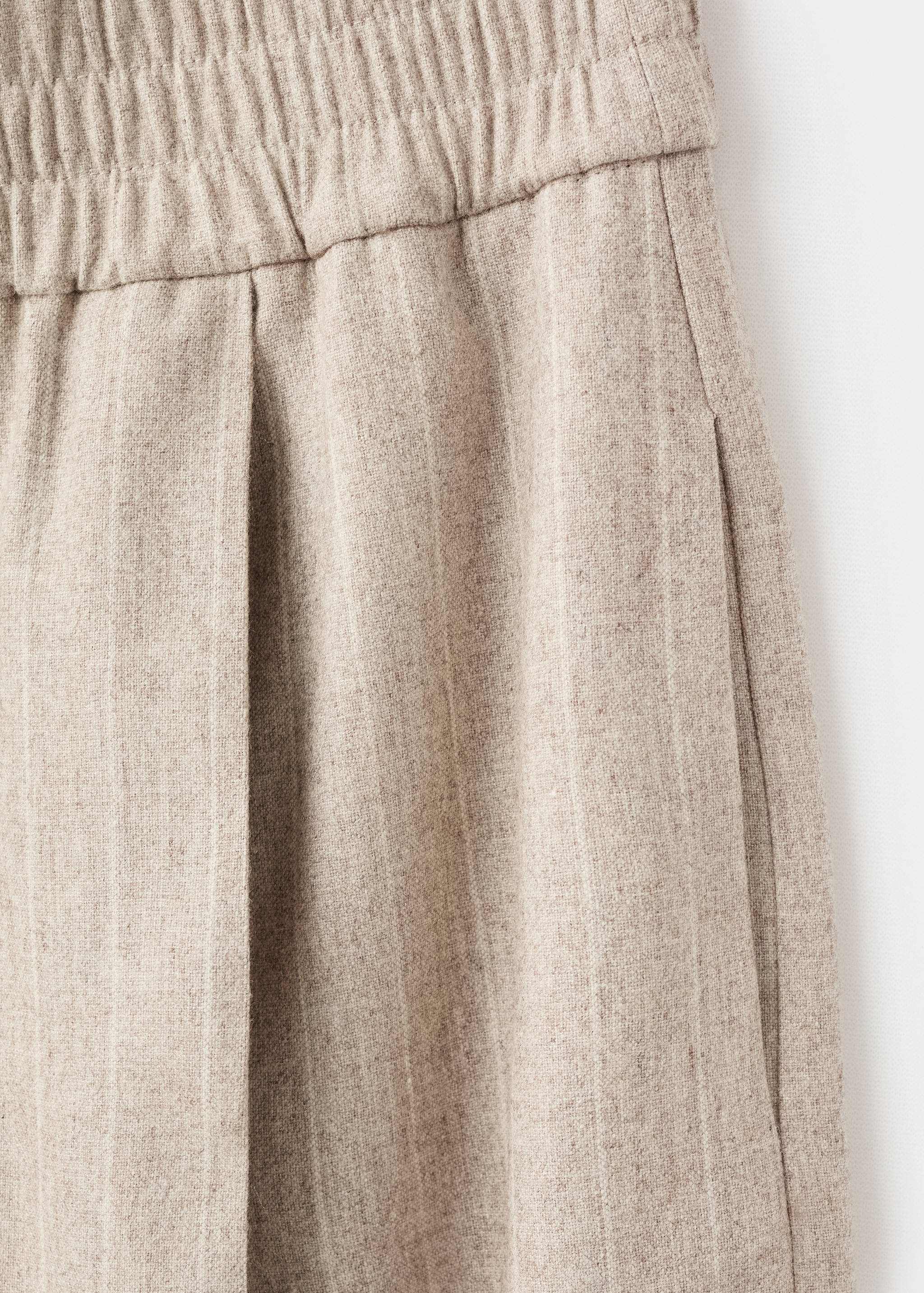 Hajszálcsíkos gyapjú öltöny nadrág - A termék adatai 0