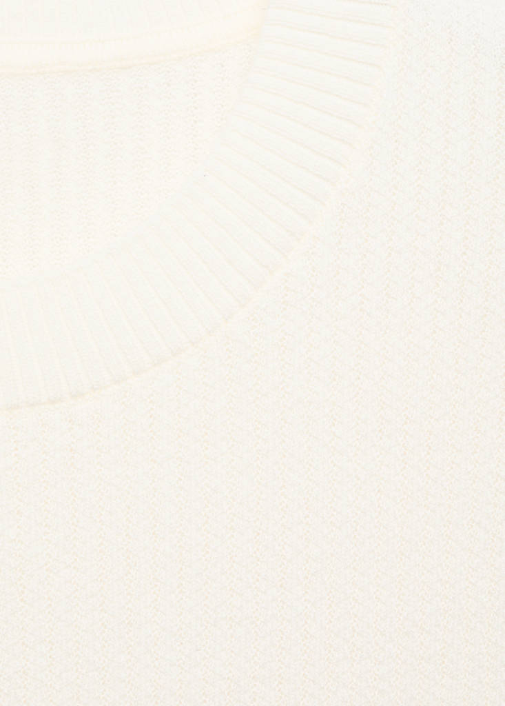 Ribbed  knit t-shirt — Off White