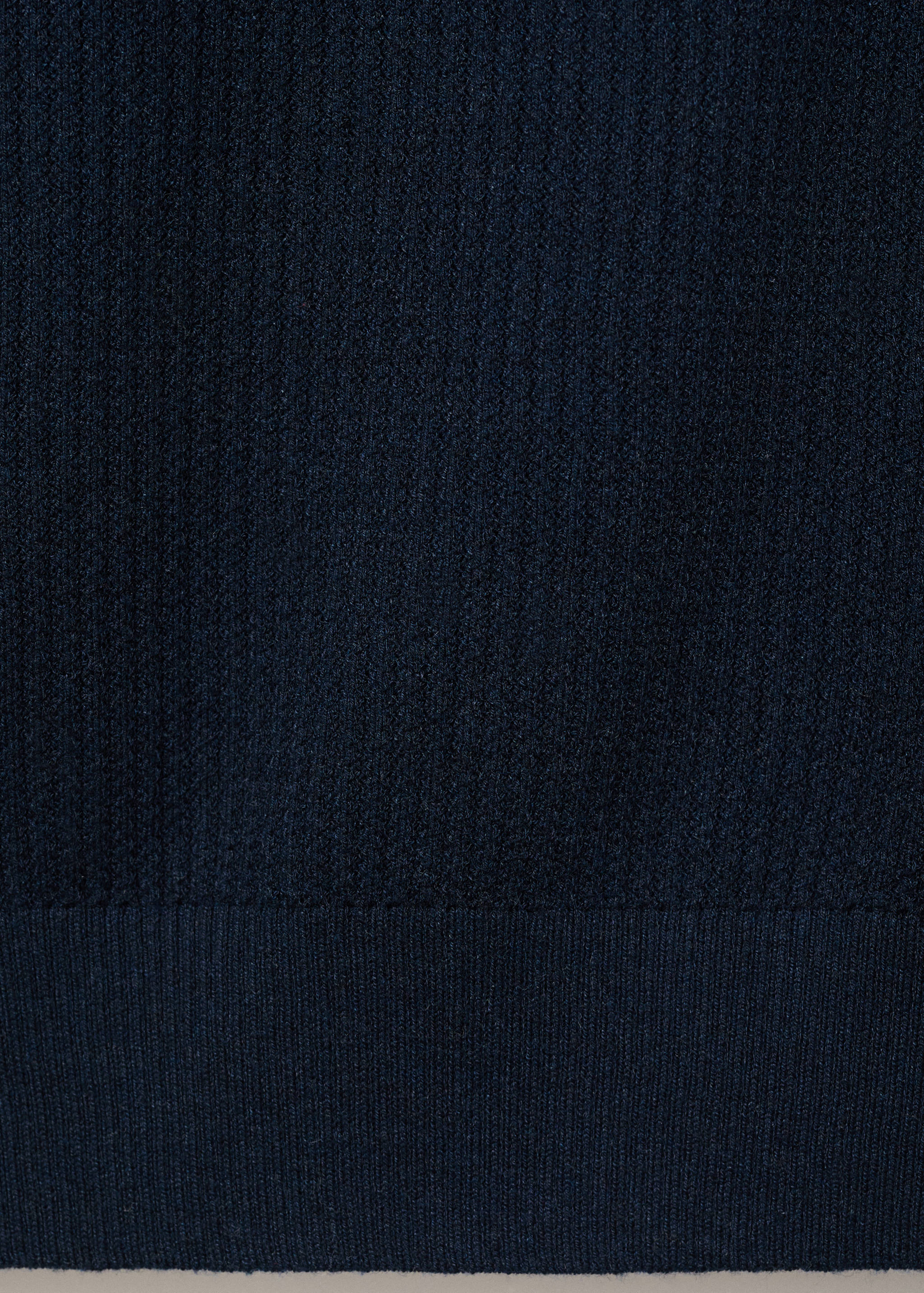 Ribbed  knit t-shirt - Details of the article 0