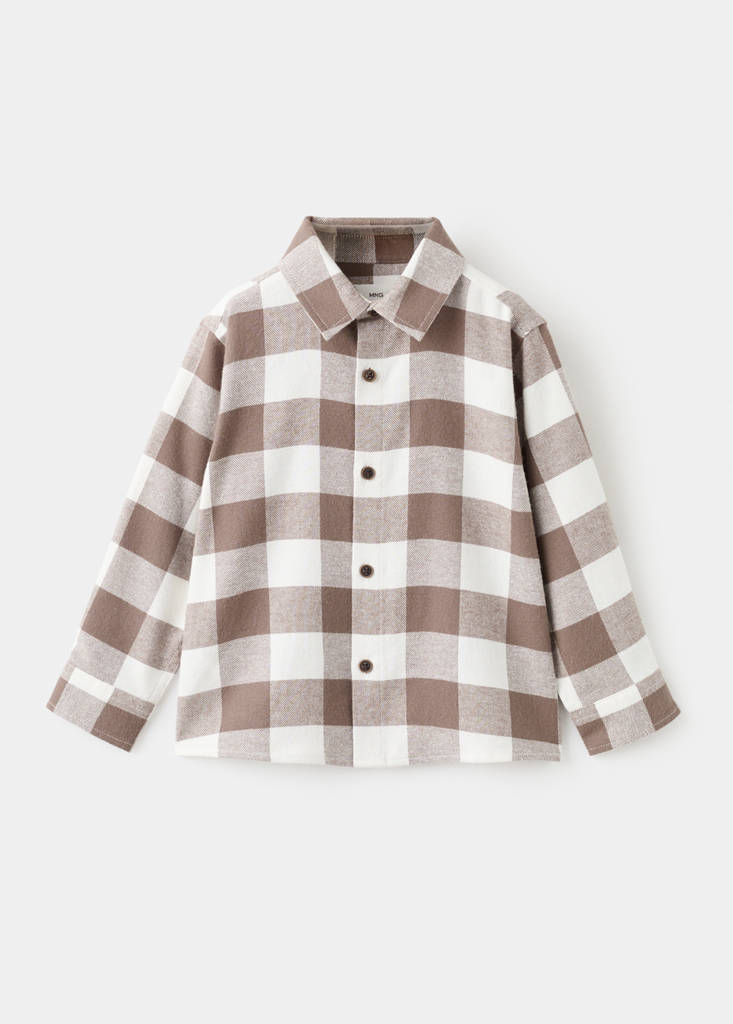 Cotton check shirt - thumbnail 2