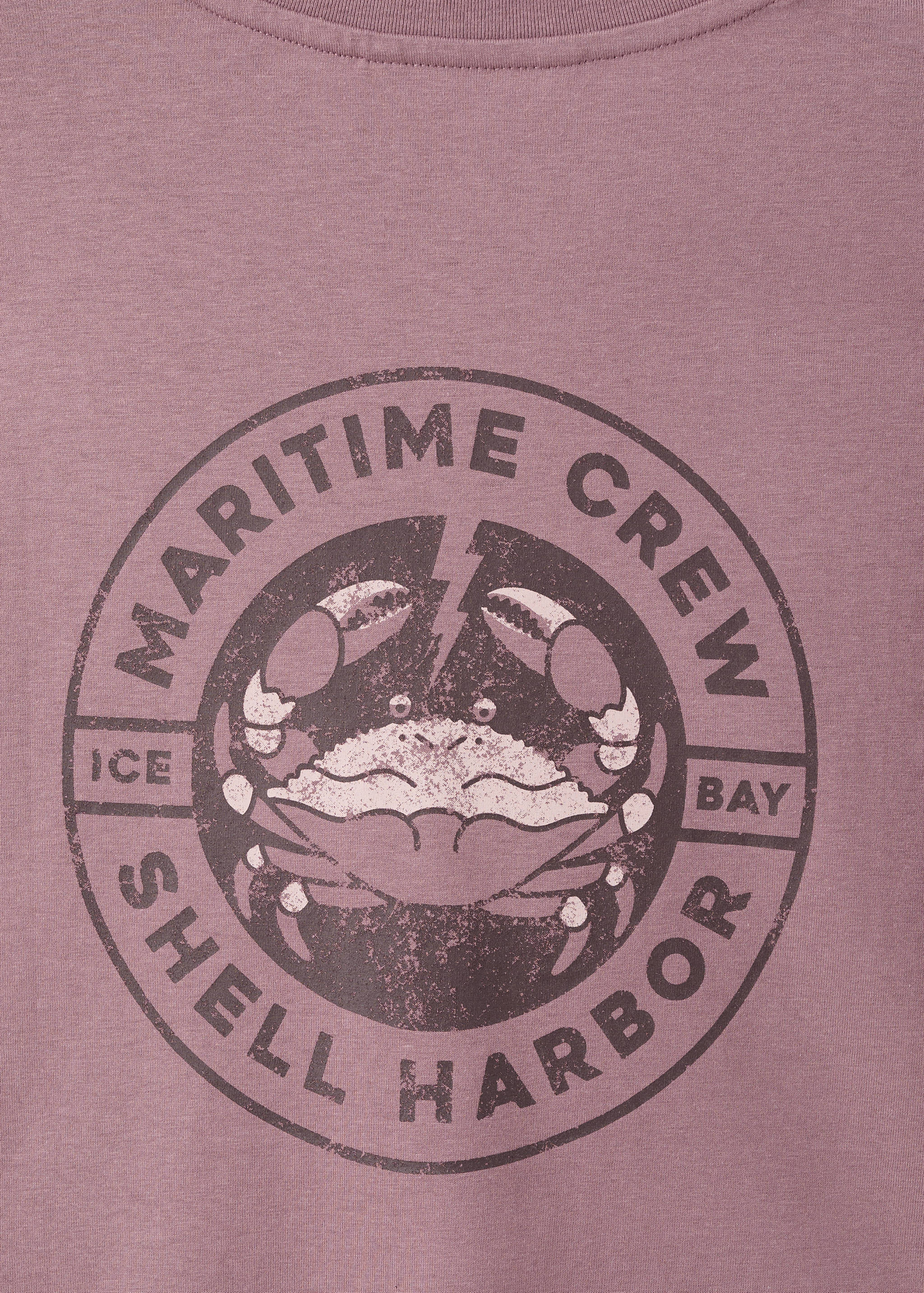 Хлопковая футболка с принтом - Деталь изделия 0