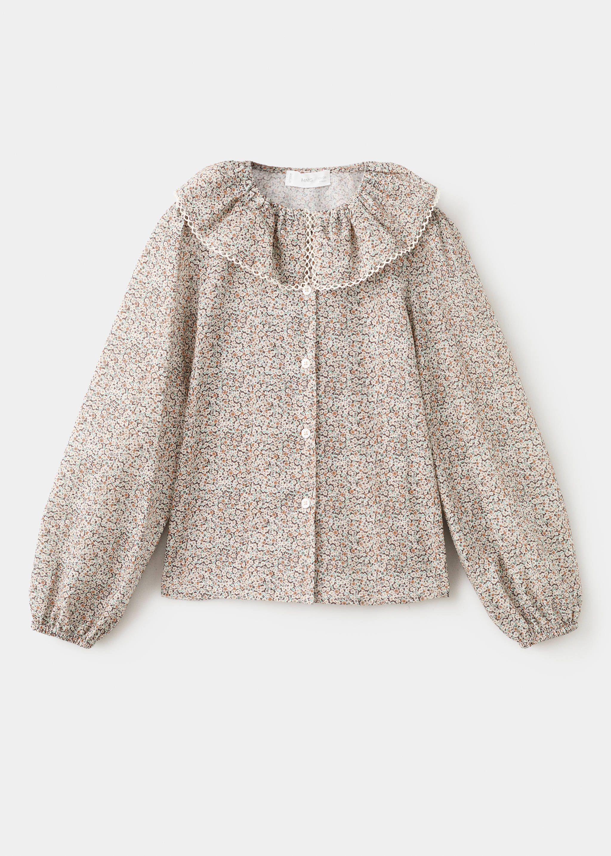 Floral cotton blouse - Article without model