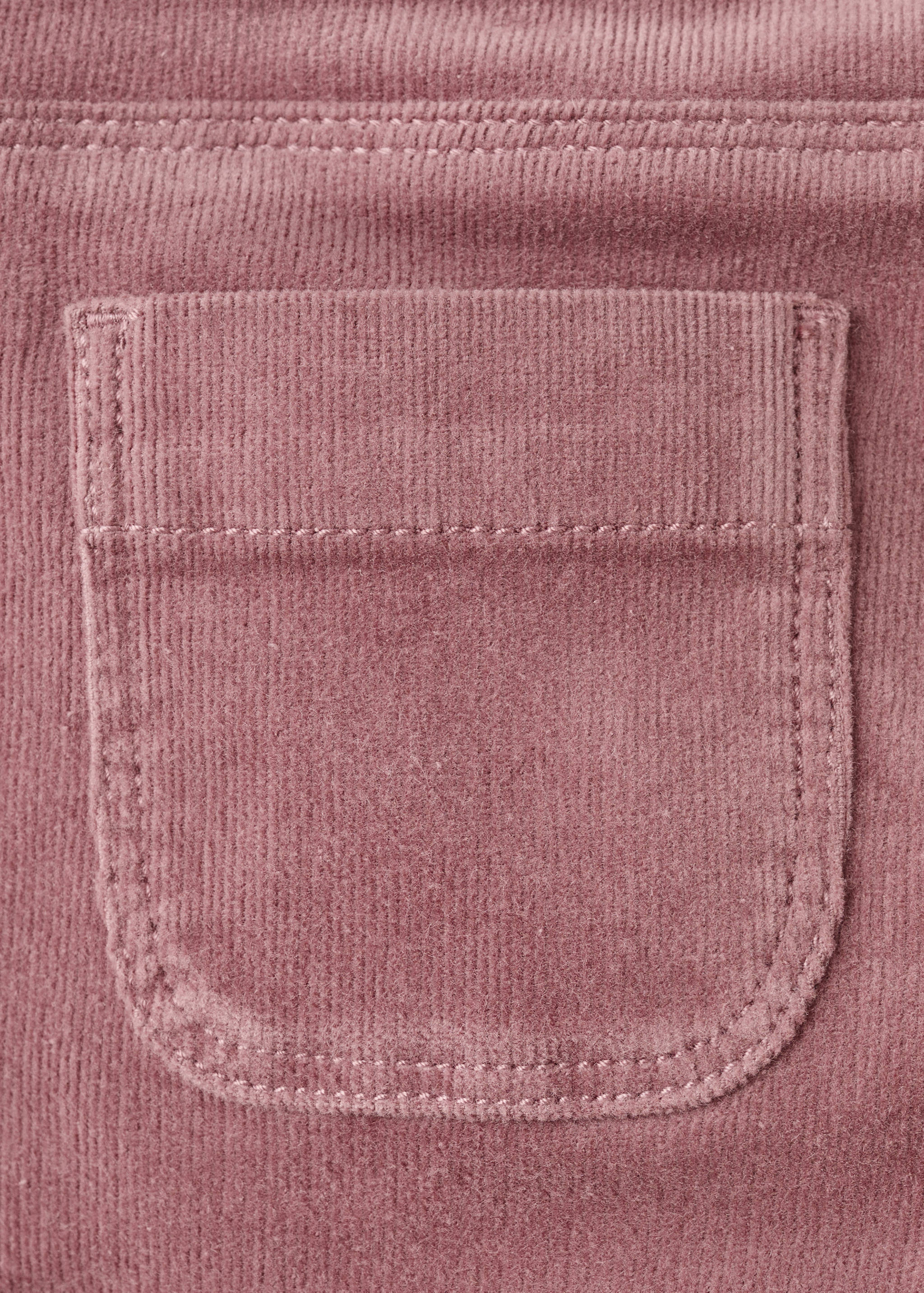 Pantalón recto pana - Detalle del artículo 0