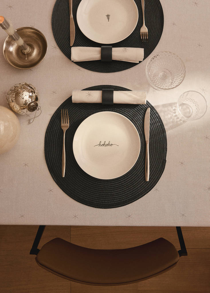 Polypropylene placemats — Black