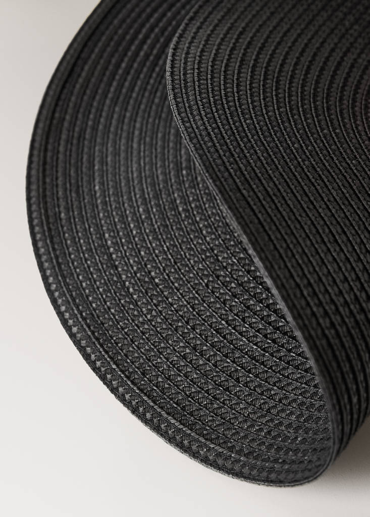 Polypropylene placemats — Black