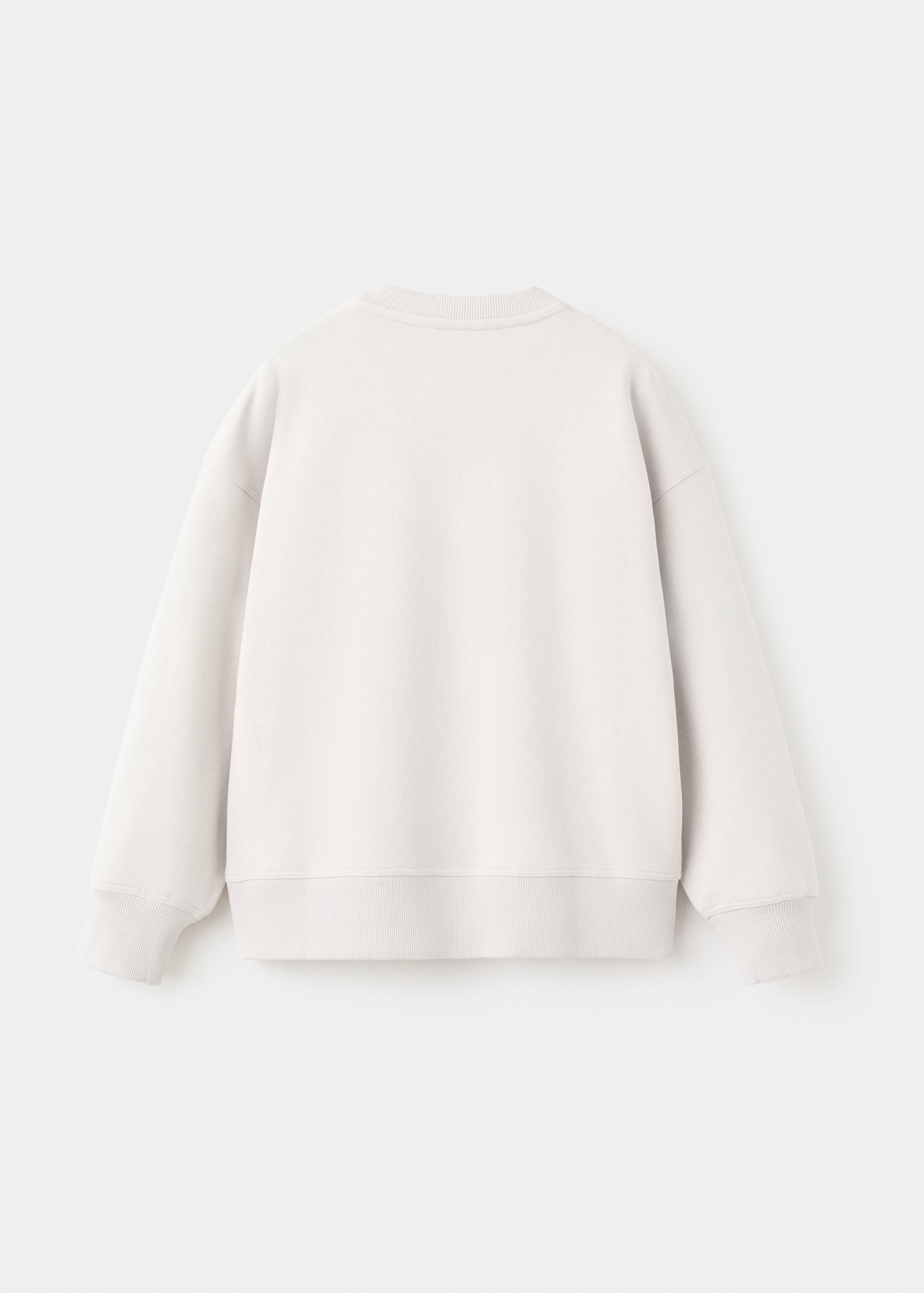 Sudadera algodón estampada - Reverso del artículo