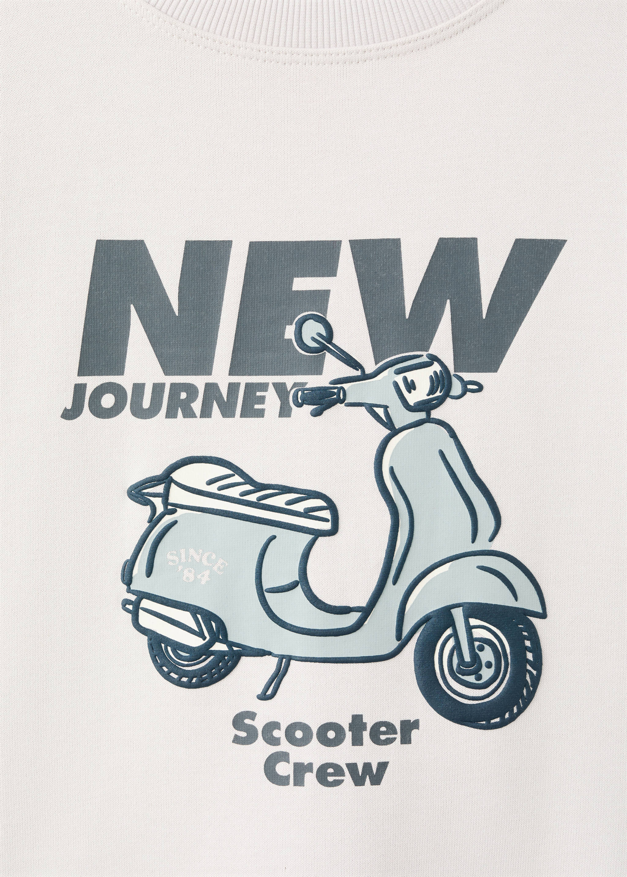 Sudadera algodón estampada - Detalle del artículo 8