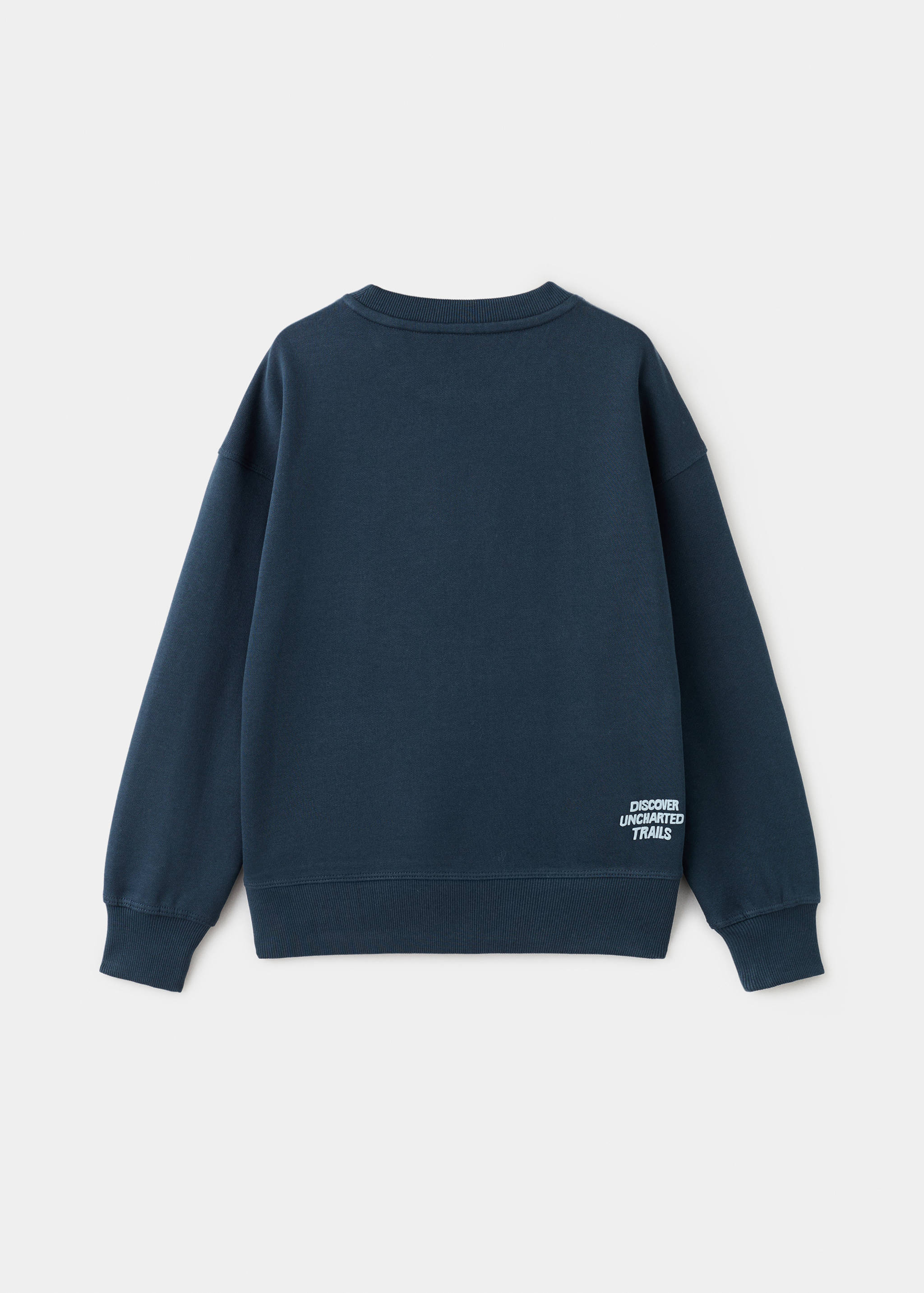 Sudadera algodón estampada - Reverso del artículo