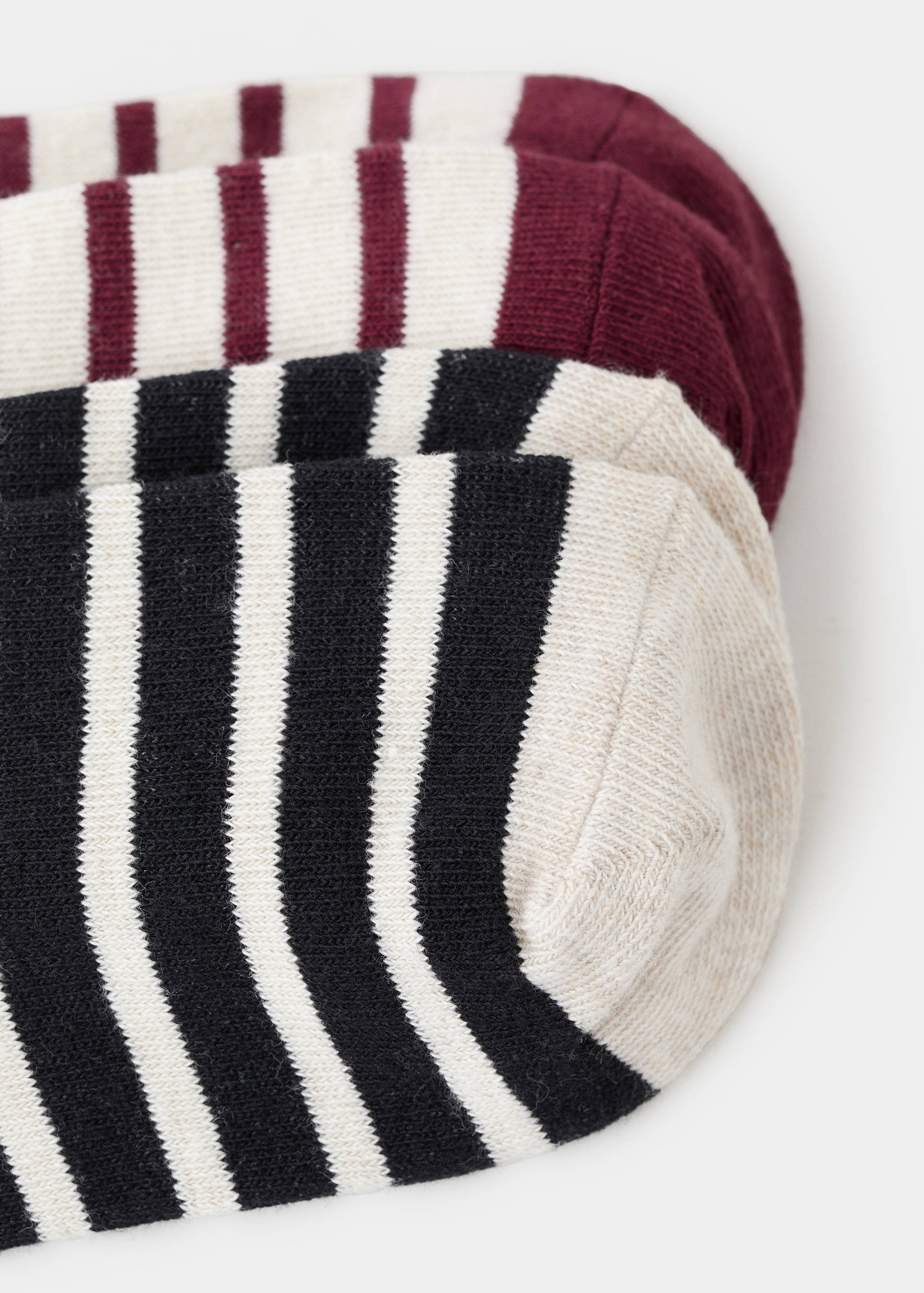 2 pack patterned socks - Reverse of the article