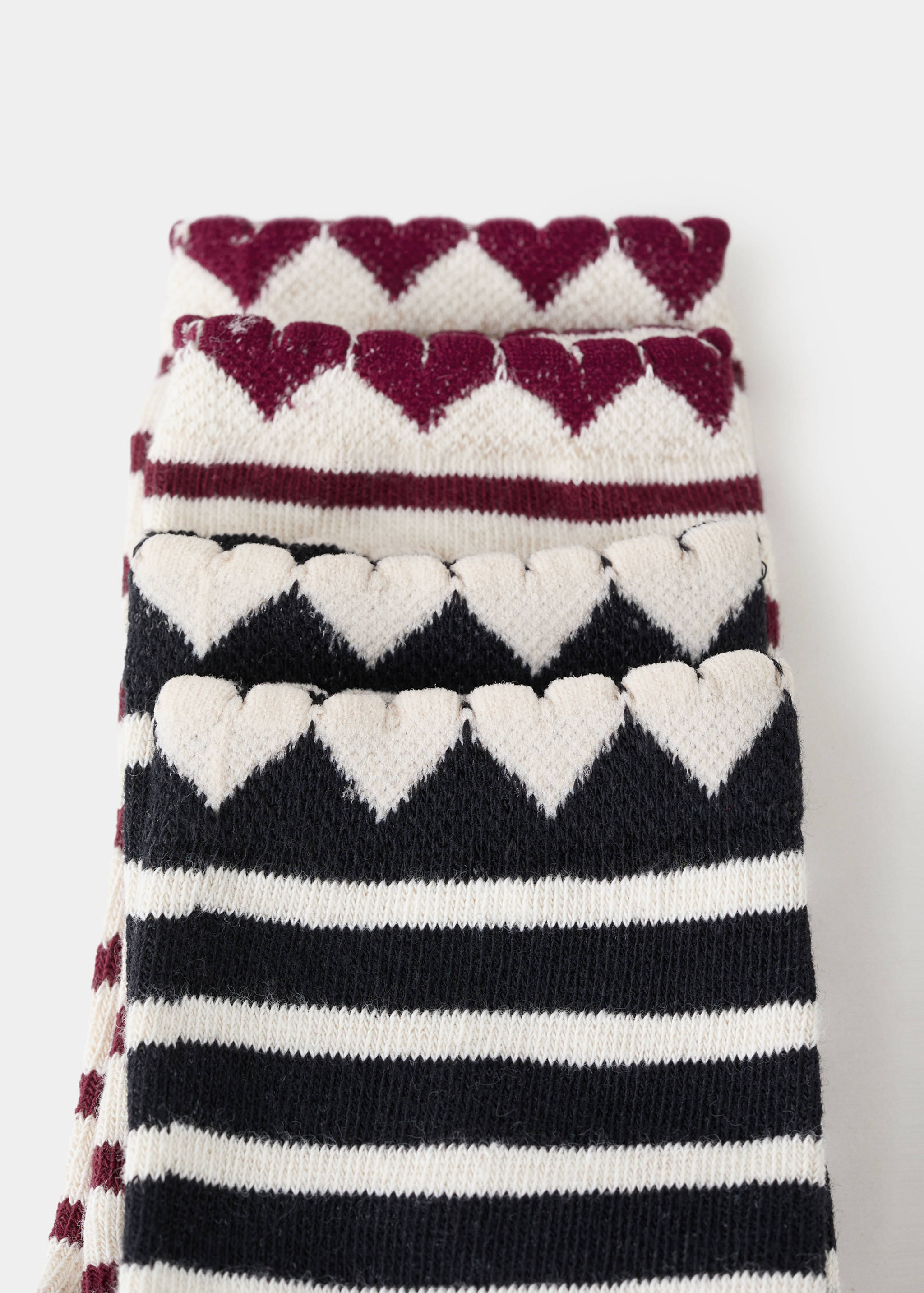 2 pack patterned socks - Details of the article 8