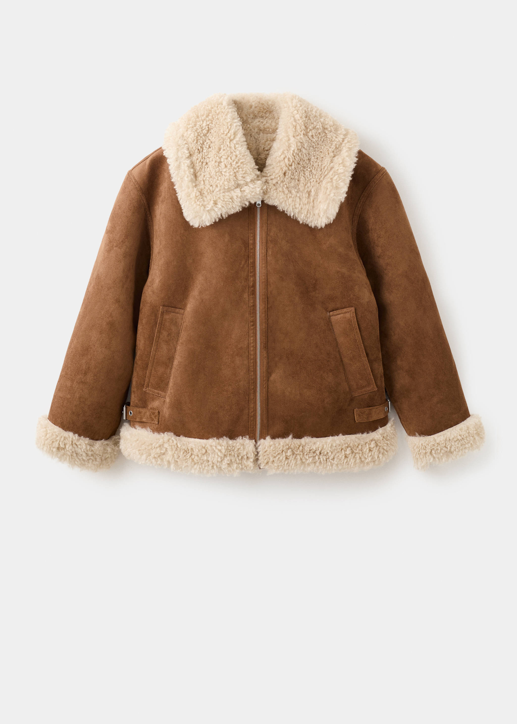 Double-faced shearling jacket - Article without model