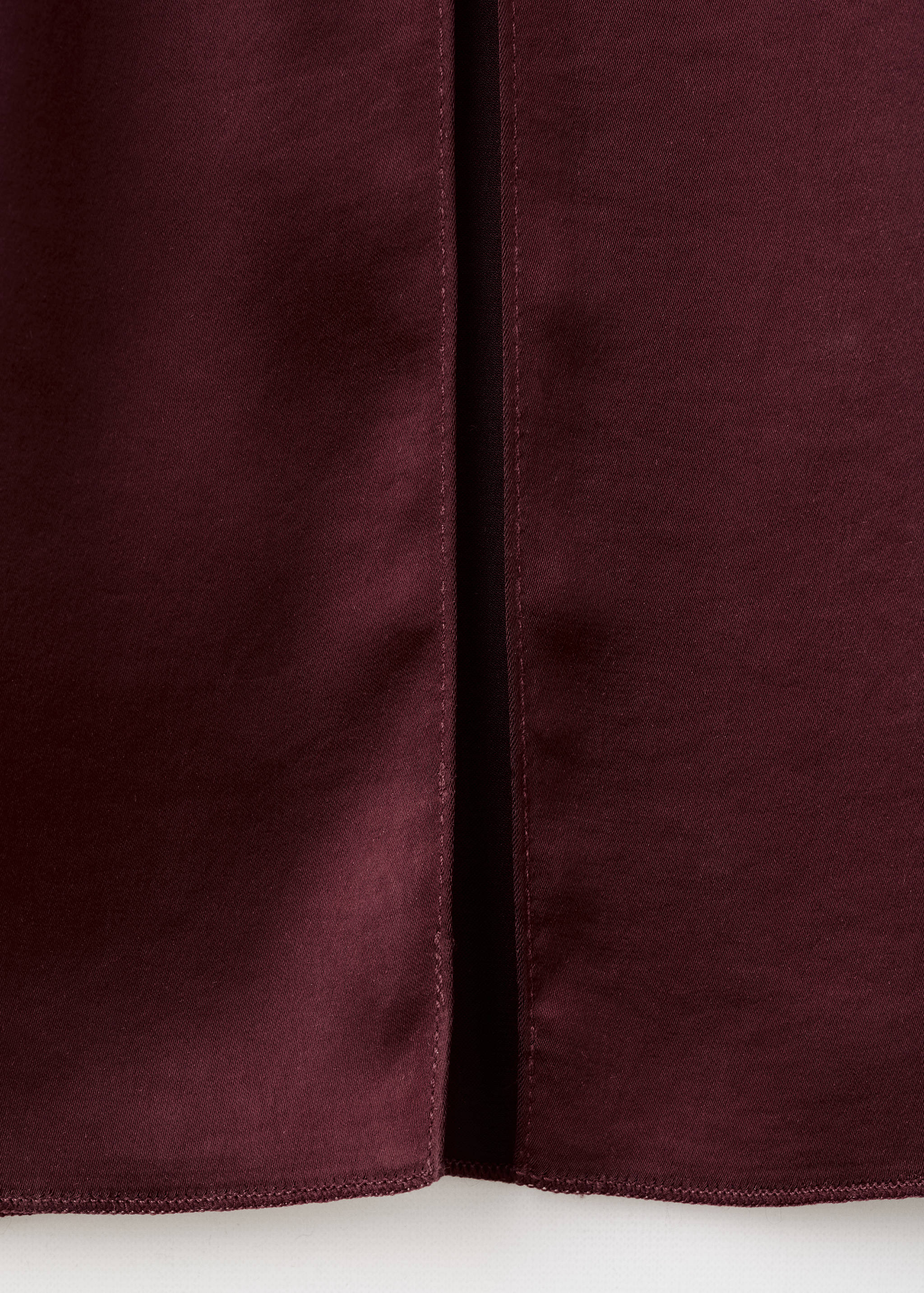 Belt satin dress - Details of the article 0
