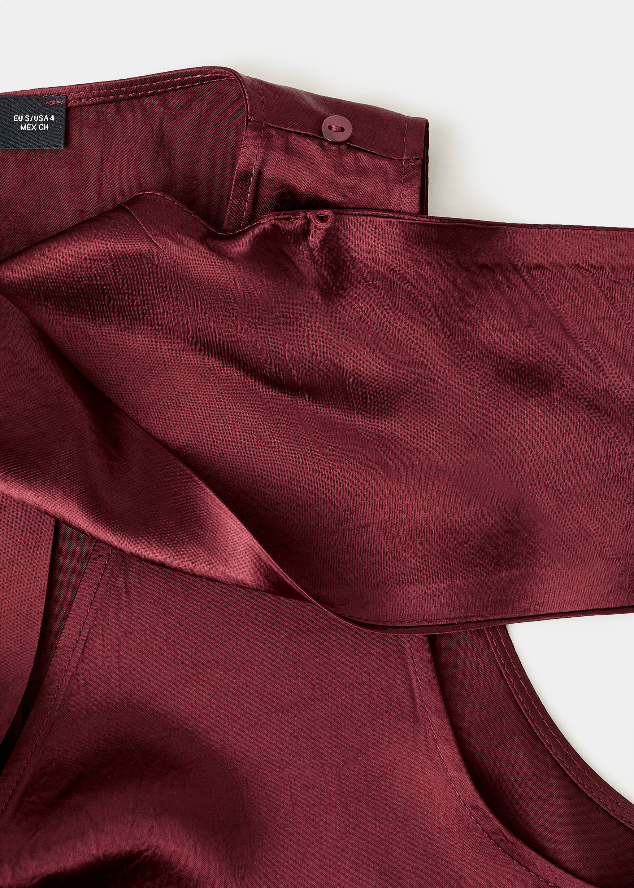 بلوزة ساتان فوالر - تفاصيل المنتج 8