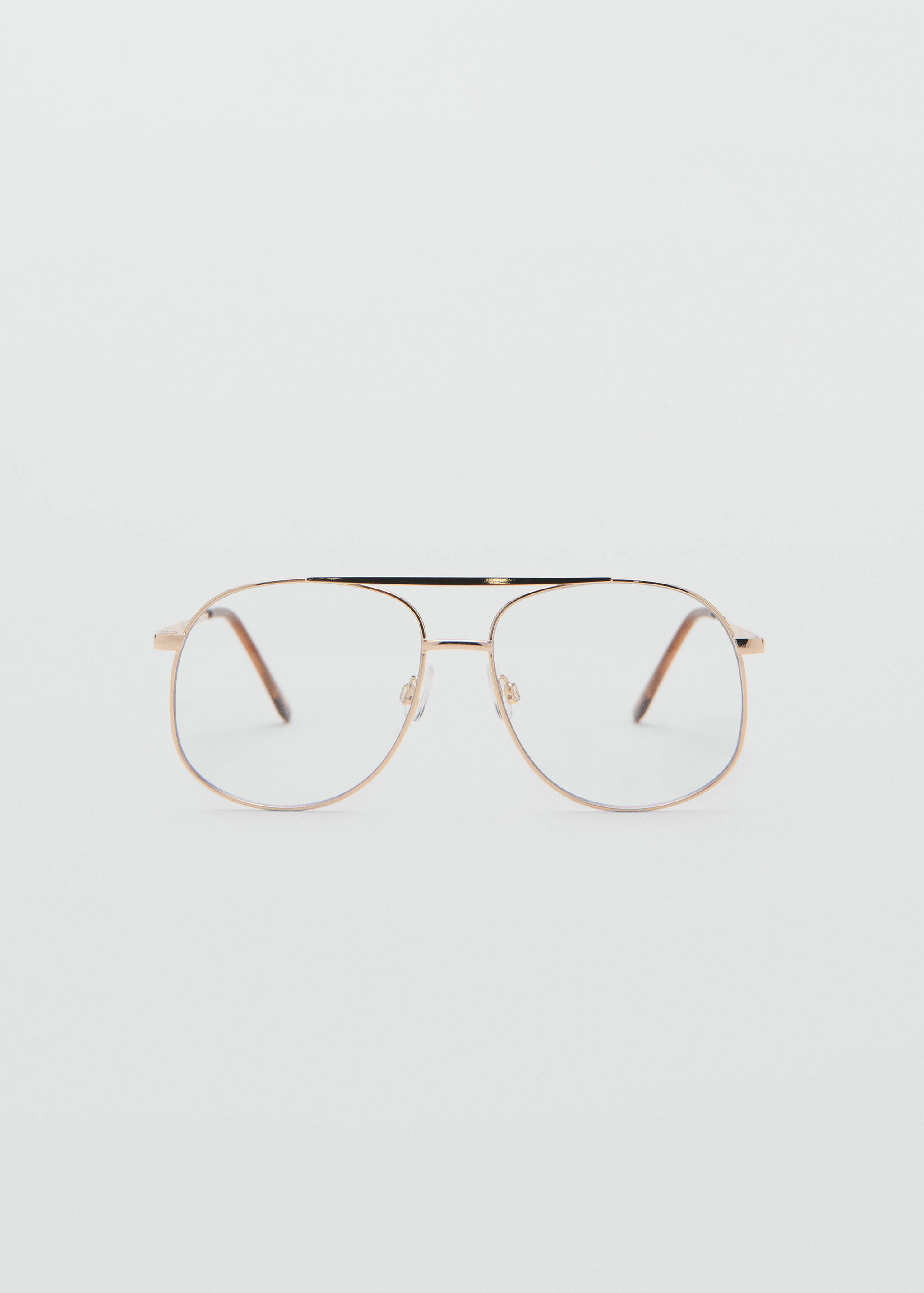 Aviator metallic frame glasses - Article without model