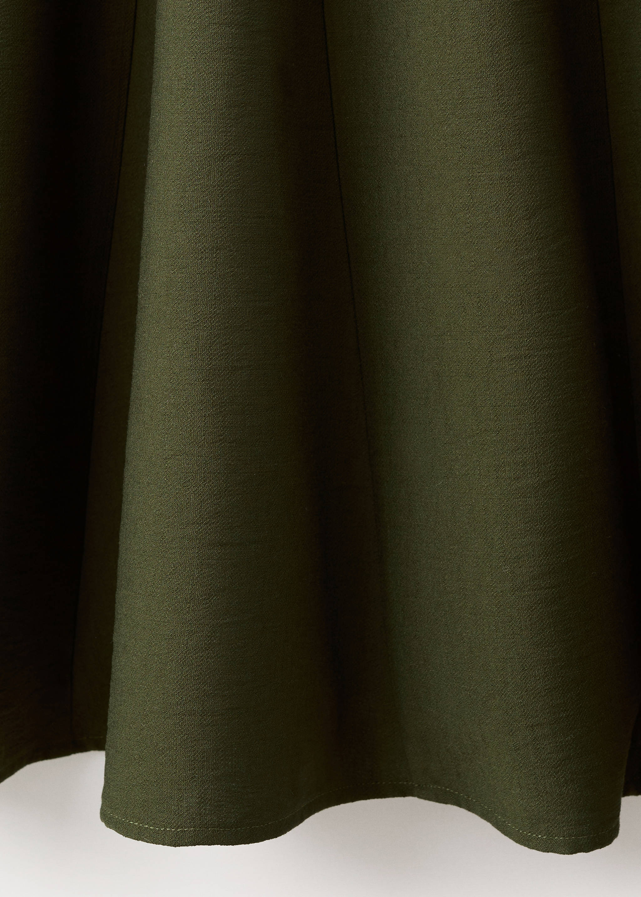 A-line dress with godets - Details of the article 0