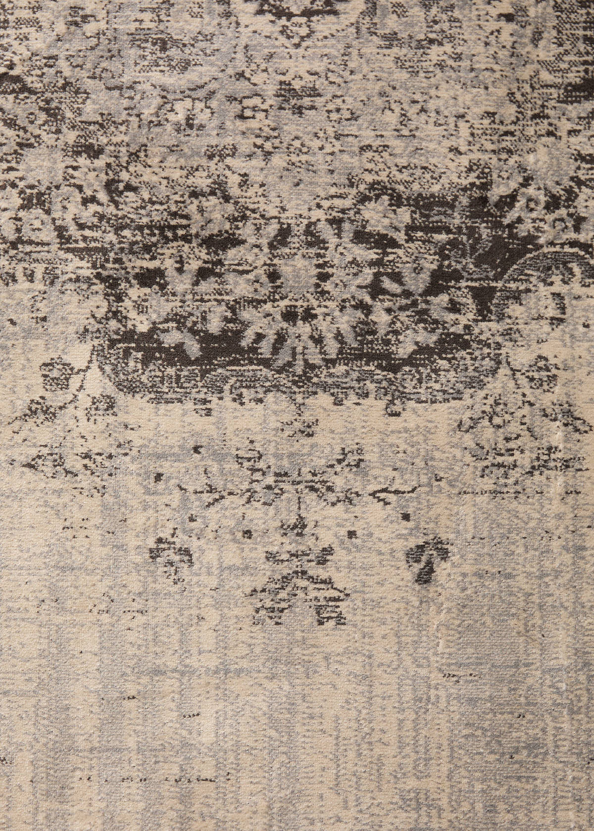 Alfombra efecto envejecido — Gris