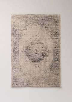 Alfombra efecto envejecido — Gris 4
