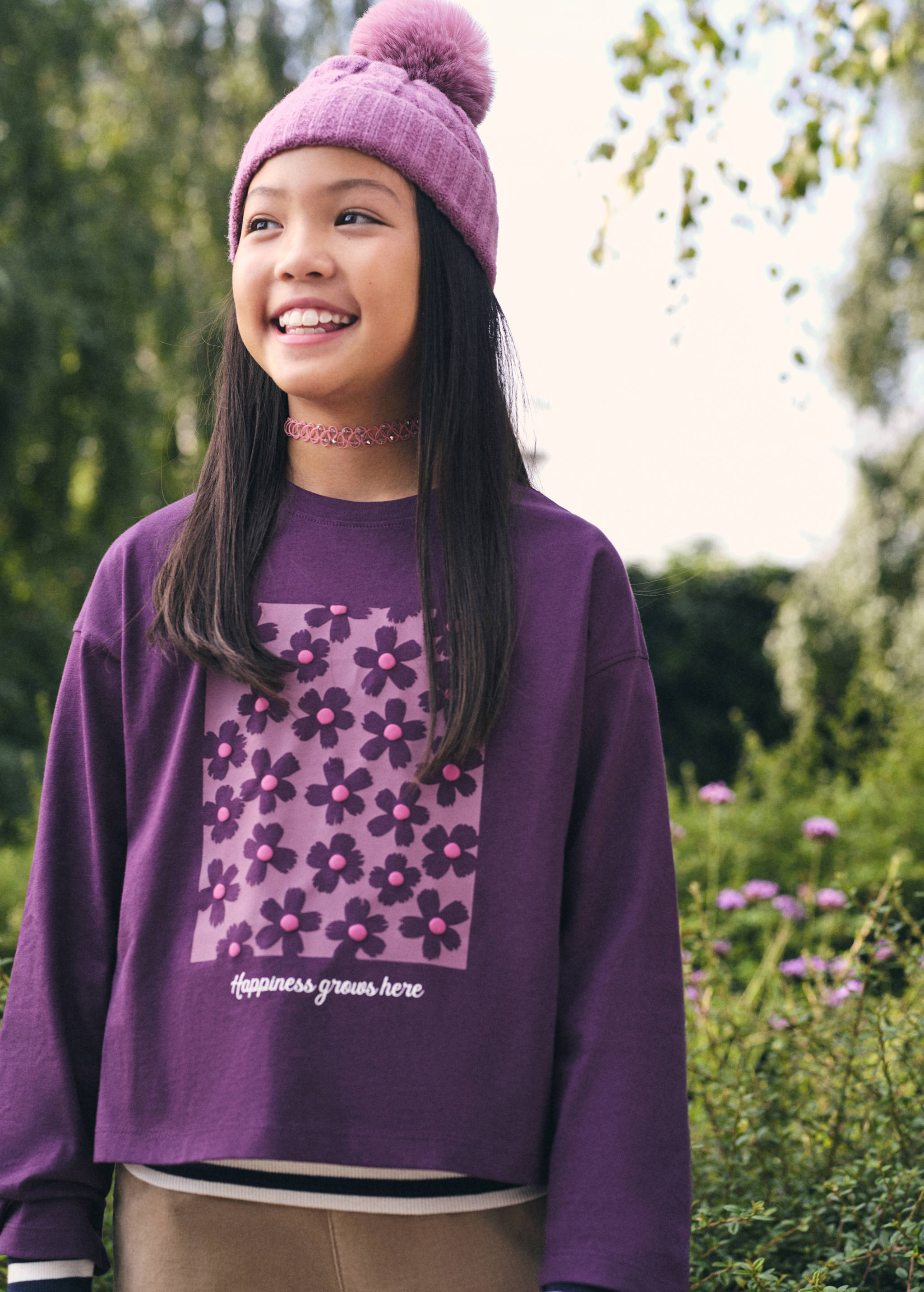 Floral-print t-shirt - Details of the article 6